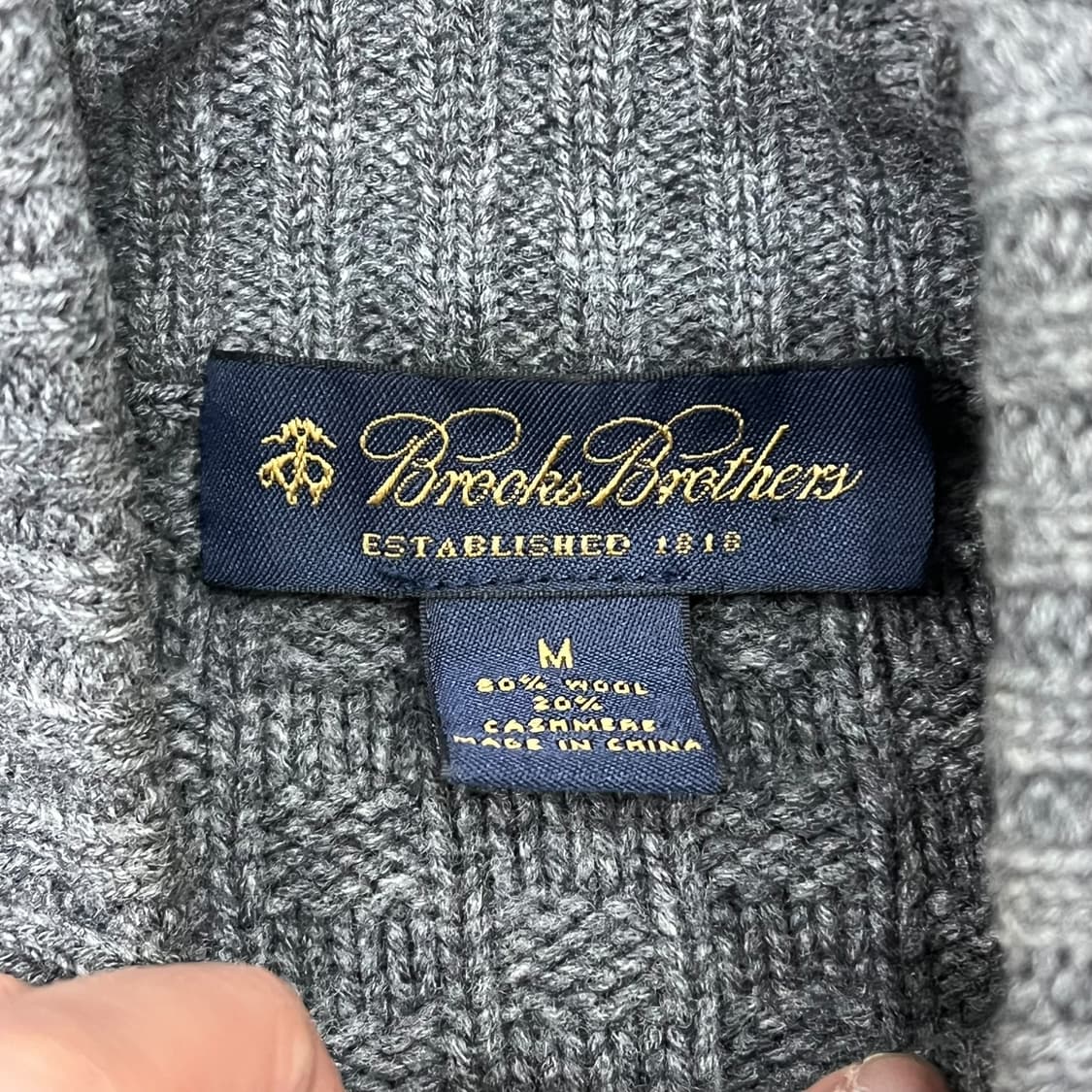 브룩스브라더스 니트집업 s08663 상품이미지6