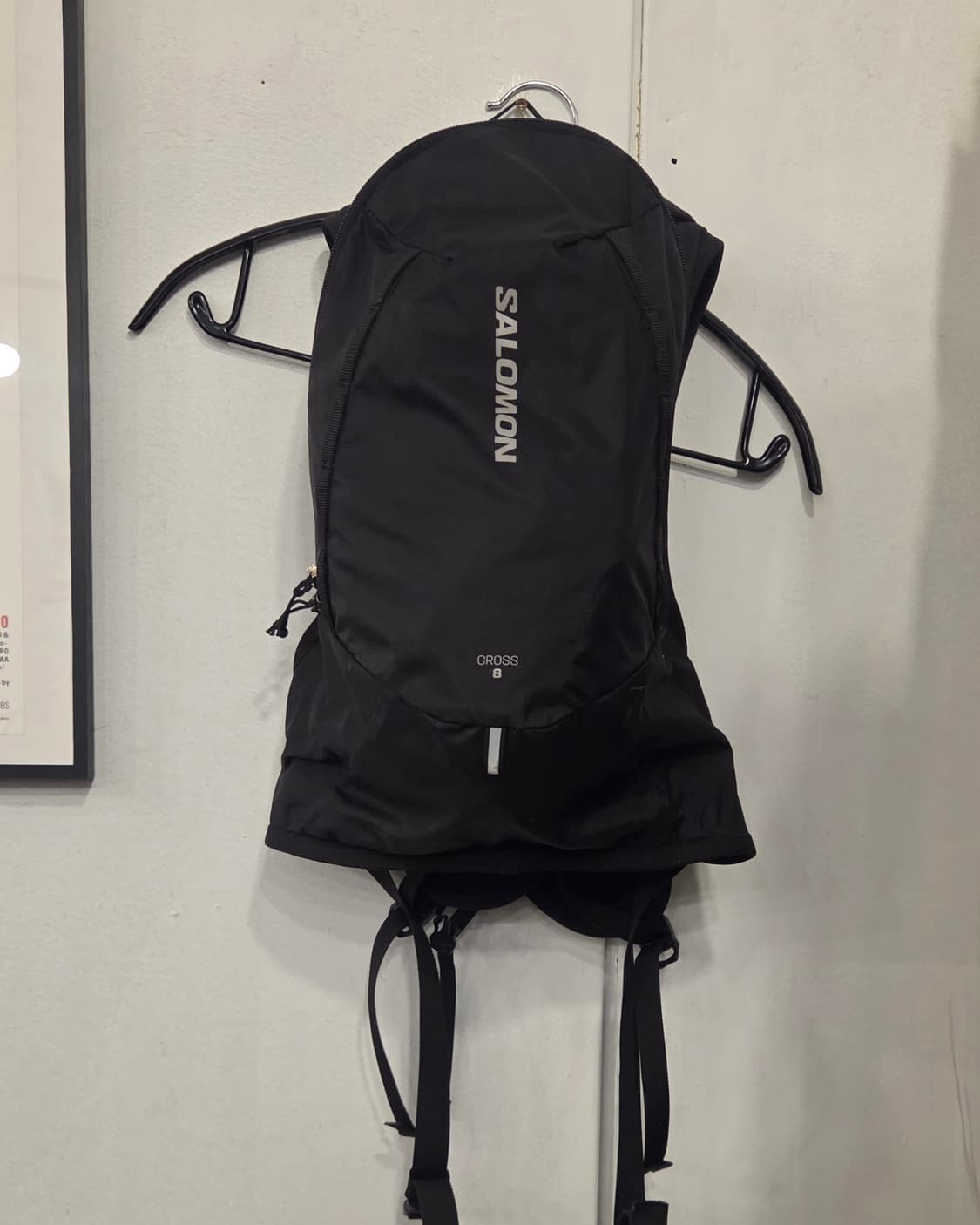 살로몬 크로스 8 백팩 블랙 상품이미지1