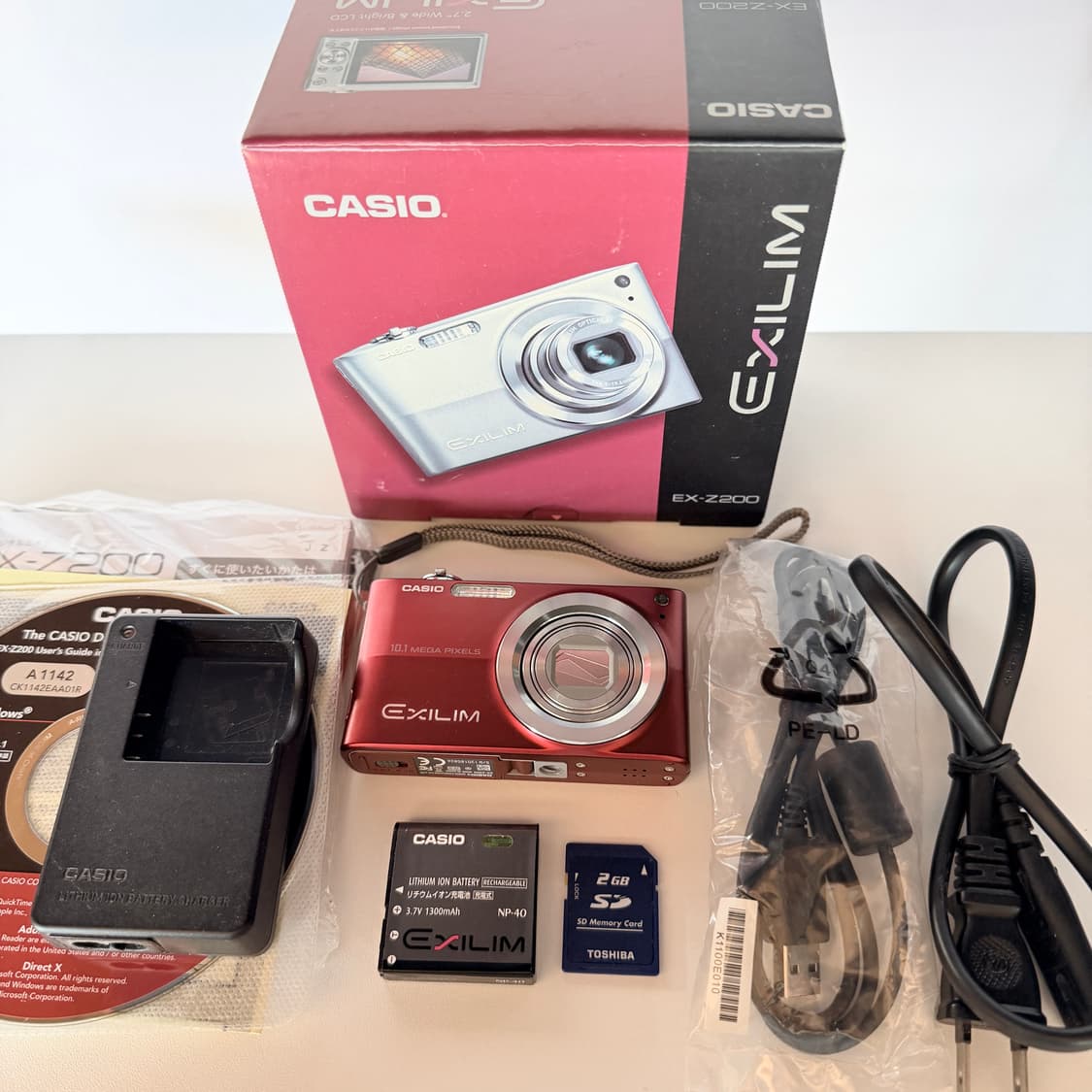 🍒카시오 엑슬림z200 ex-z200 빈티지디카🍒 상품이미지2