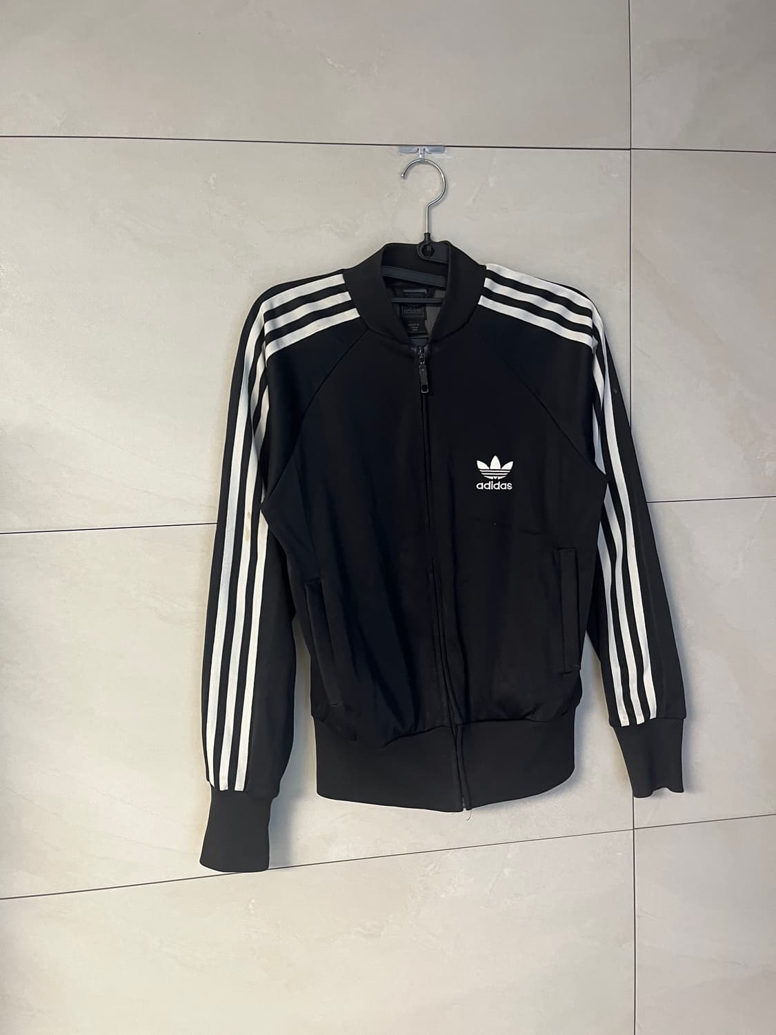 아디다스 제니깔 딱붙핏 파이어버드 져지 블랙 [XS size] 상품이미지2