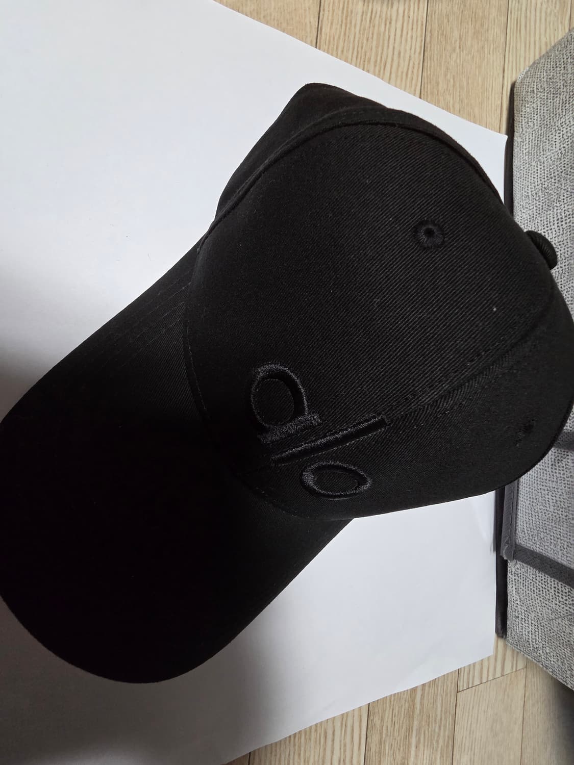 알로 블랙 캡 모자 상품이미지2