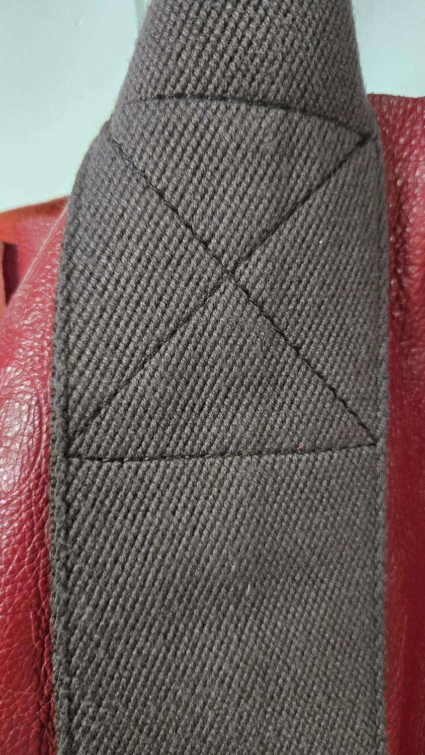 마크제이콥스 빈티지 레드 레더 쇼퍼백 상품이미지3