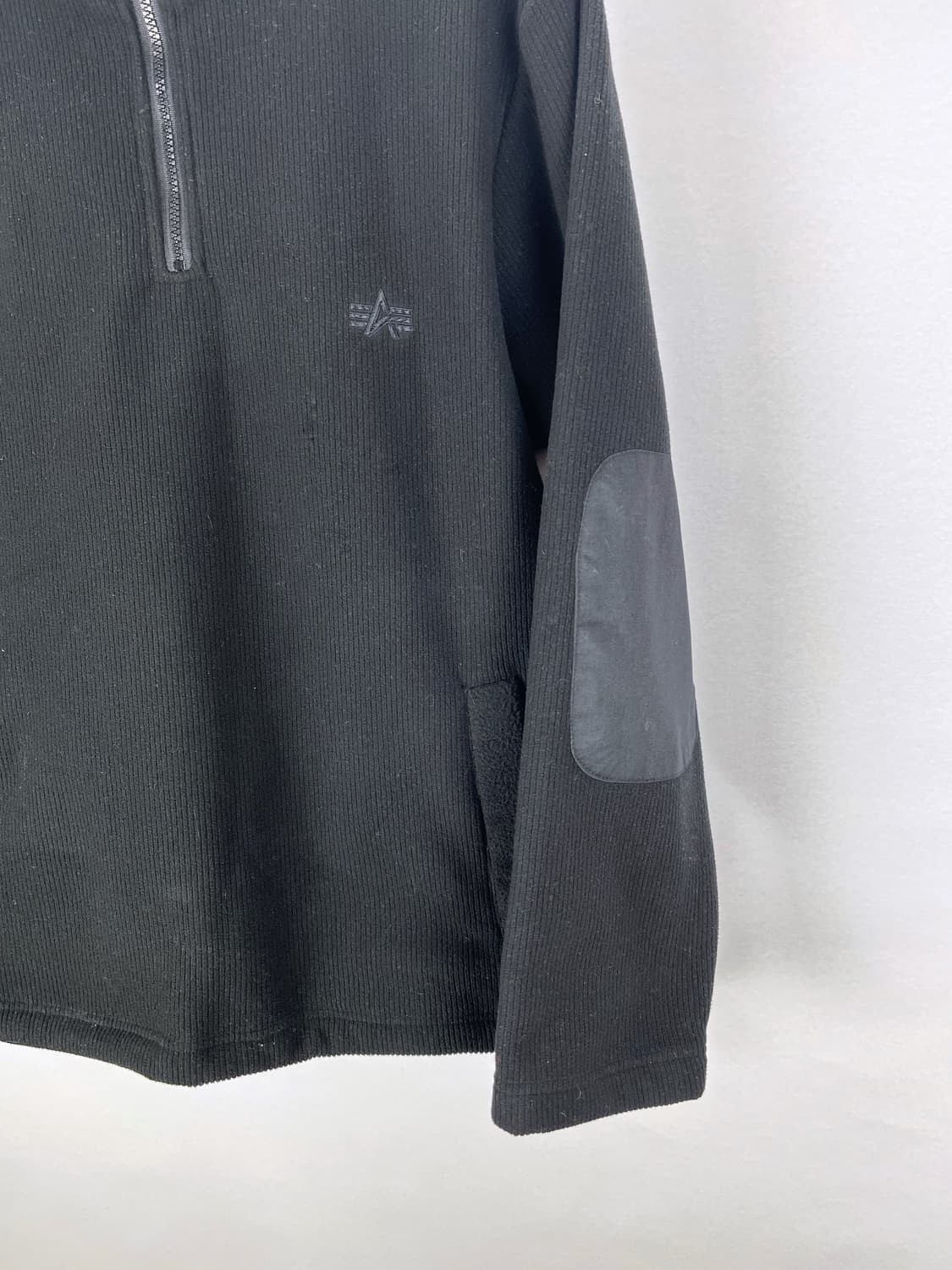 알파 인더스트리 헤비 플리스 반집업 105 상품이미지3