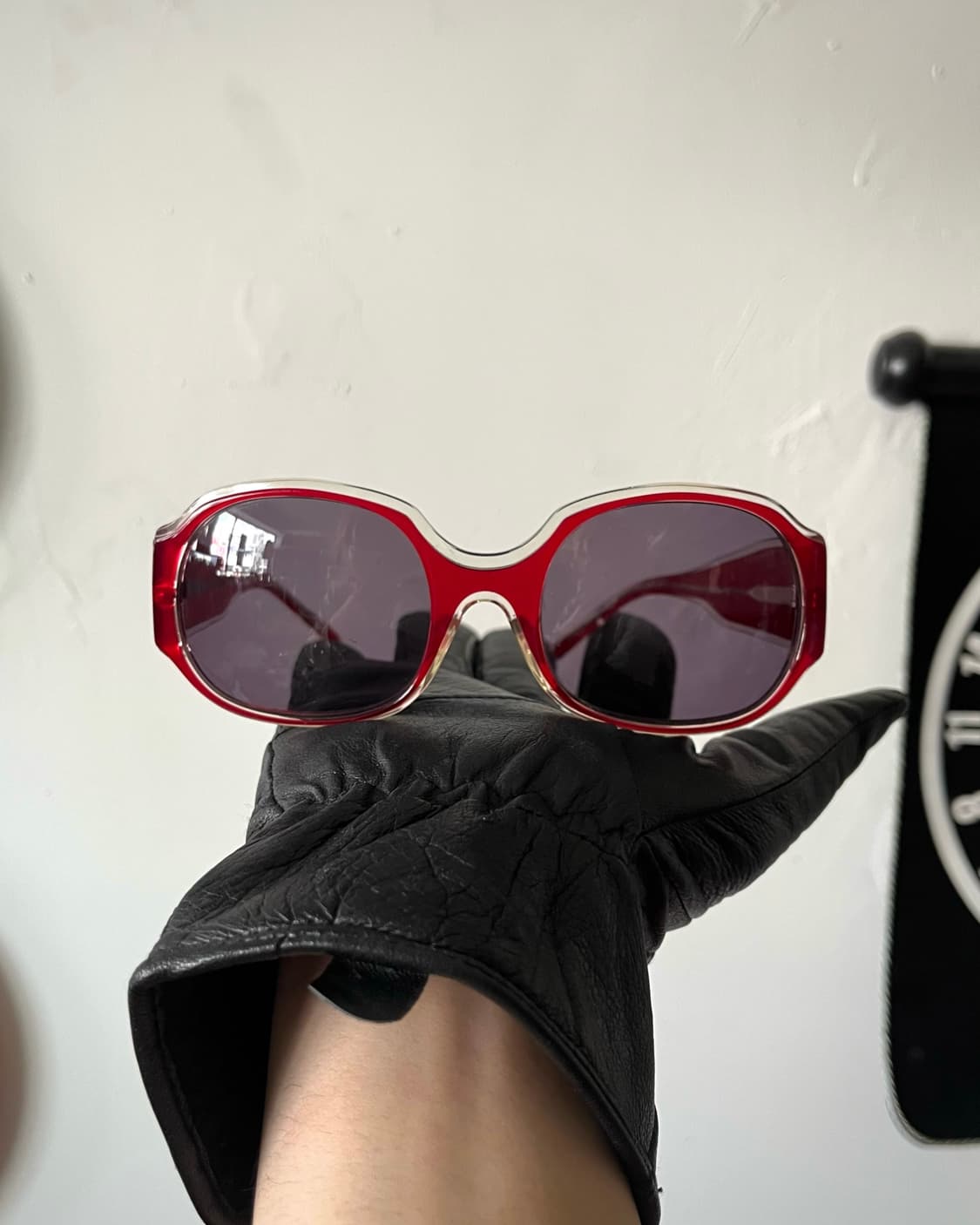 90-00s Christian Roth Red Frame Sunglass 상품이미지4