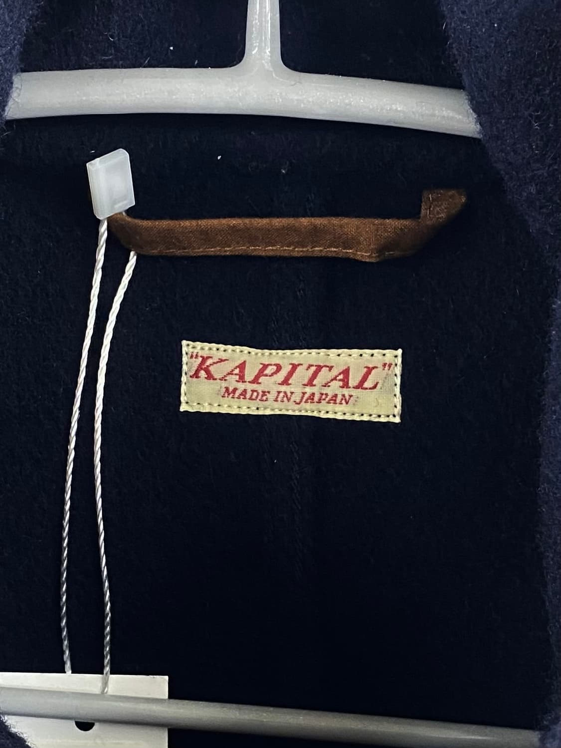 캐피탈 네이비 울 코트 상품이미지5