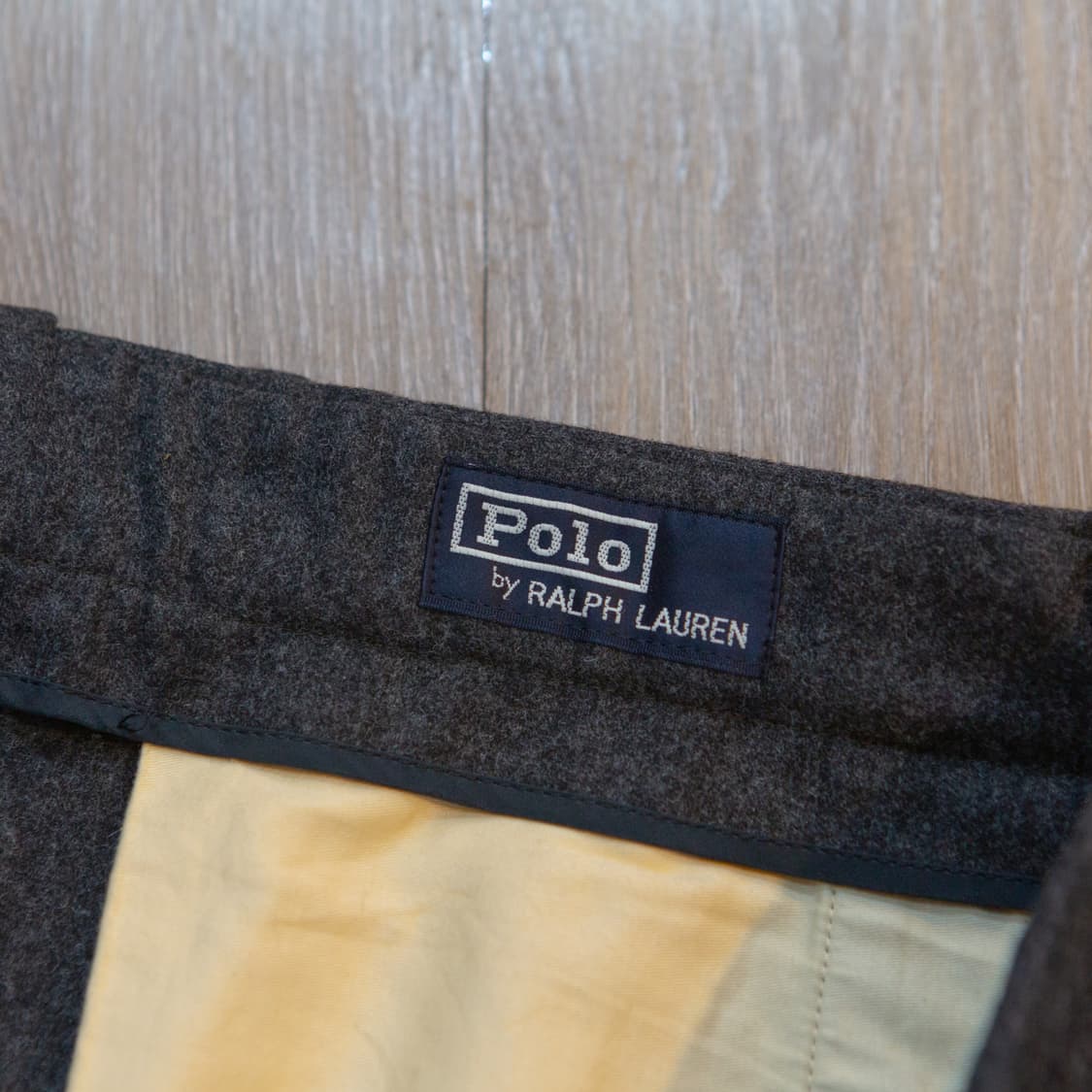 80s 폴로 랄프로렌 울 트라우저 그레이 상품이미지8