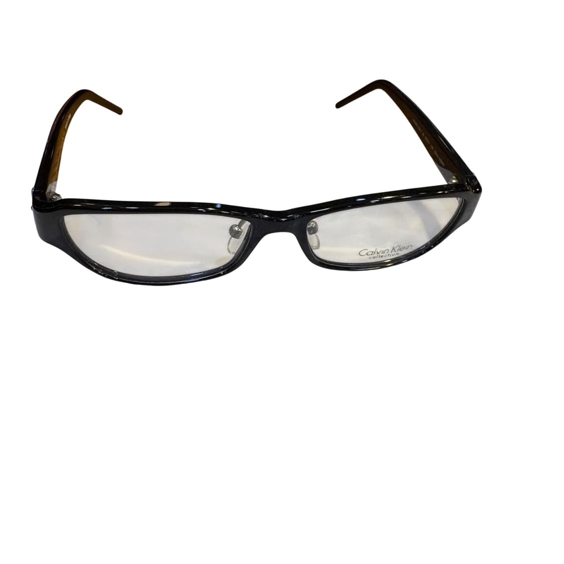 캘빈클라인 컬렉션 뿔테 큐빅 안경 made in italy 상품이미지4