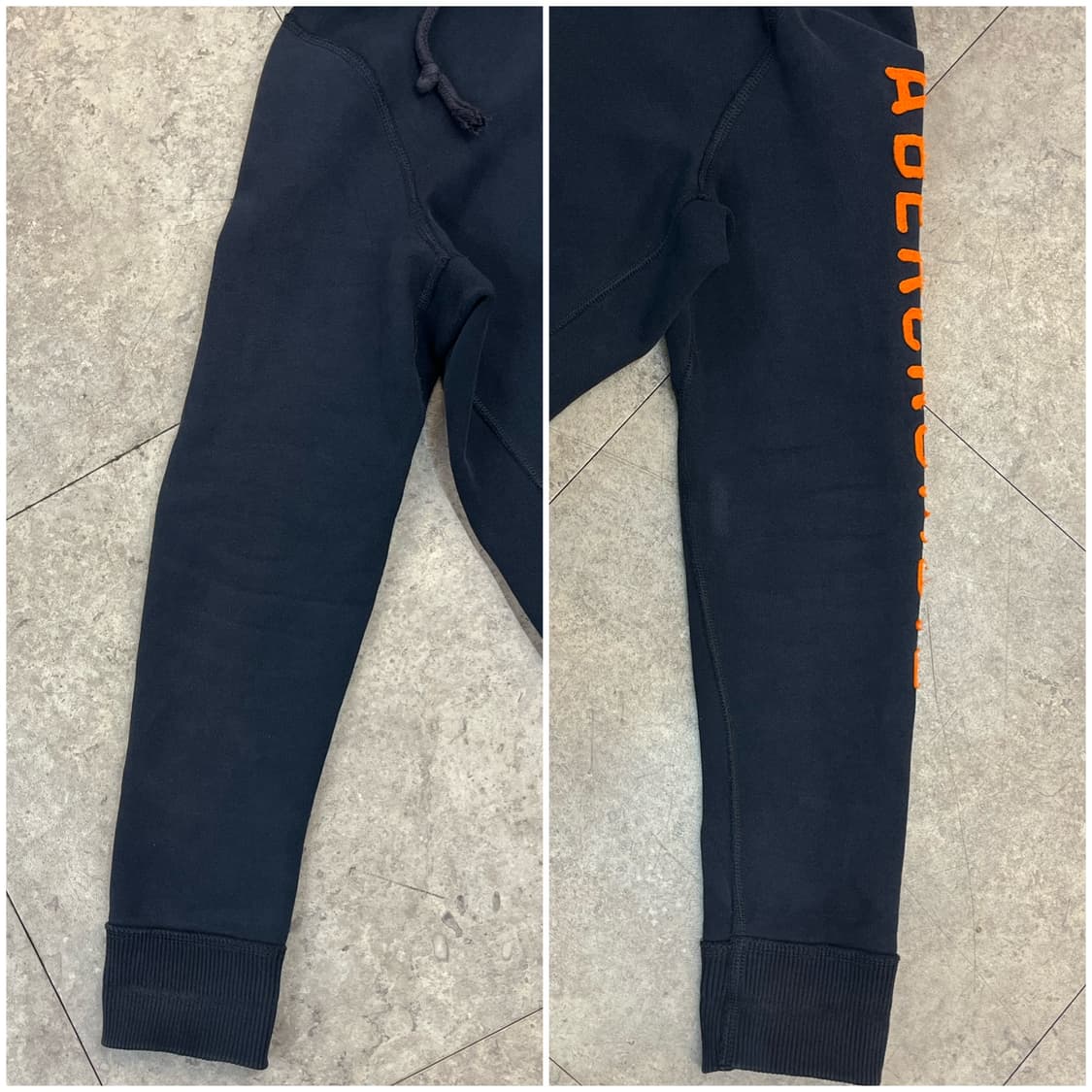 아베크롬비 기모 후드집업 네이비 L #csz2336 상품이미지7