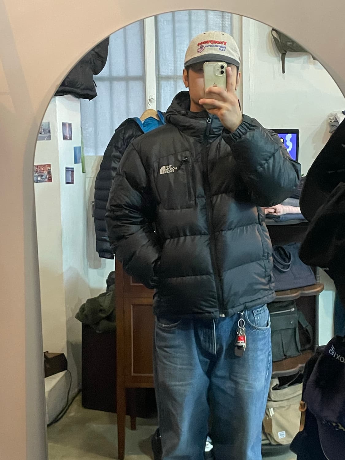 노스페이스 구스다운 패딩 700 L 상품이미지2