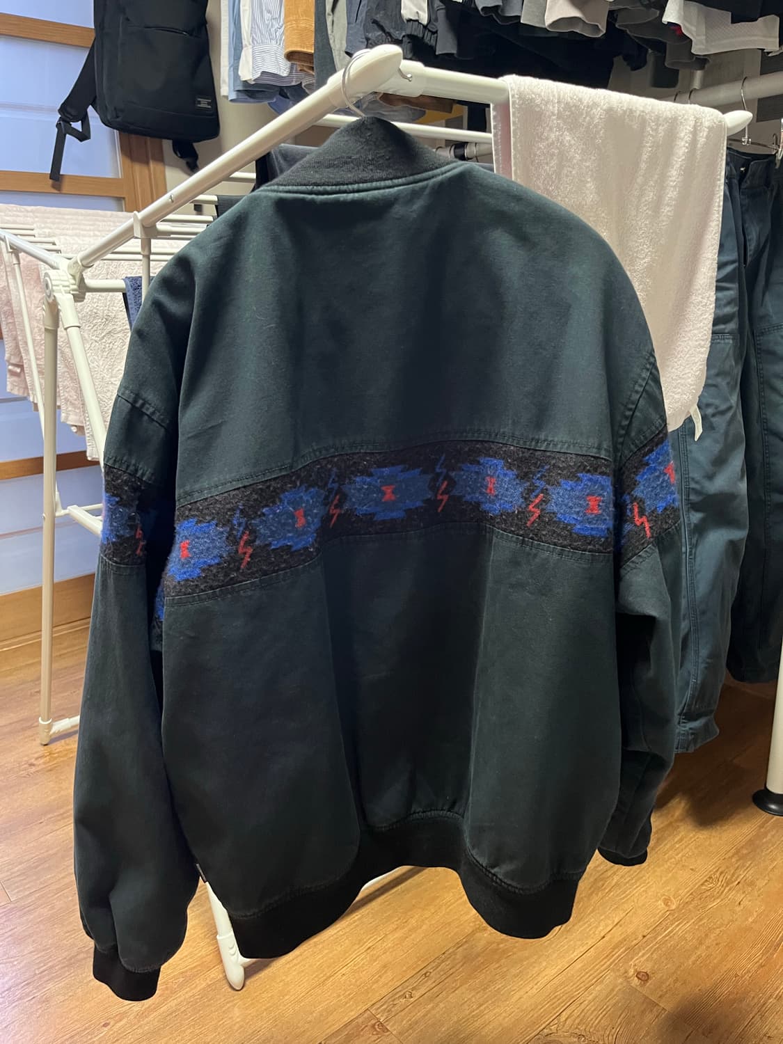 디스이즈네버댓 라인드 봄버 자켓 M 상품이미지2