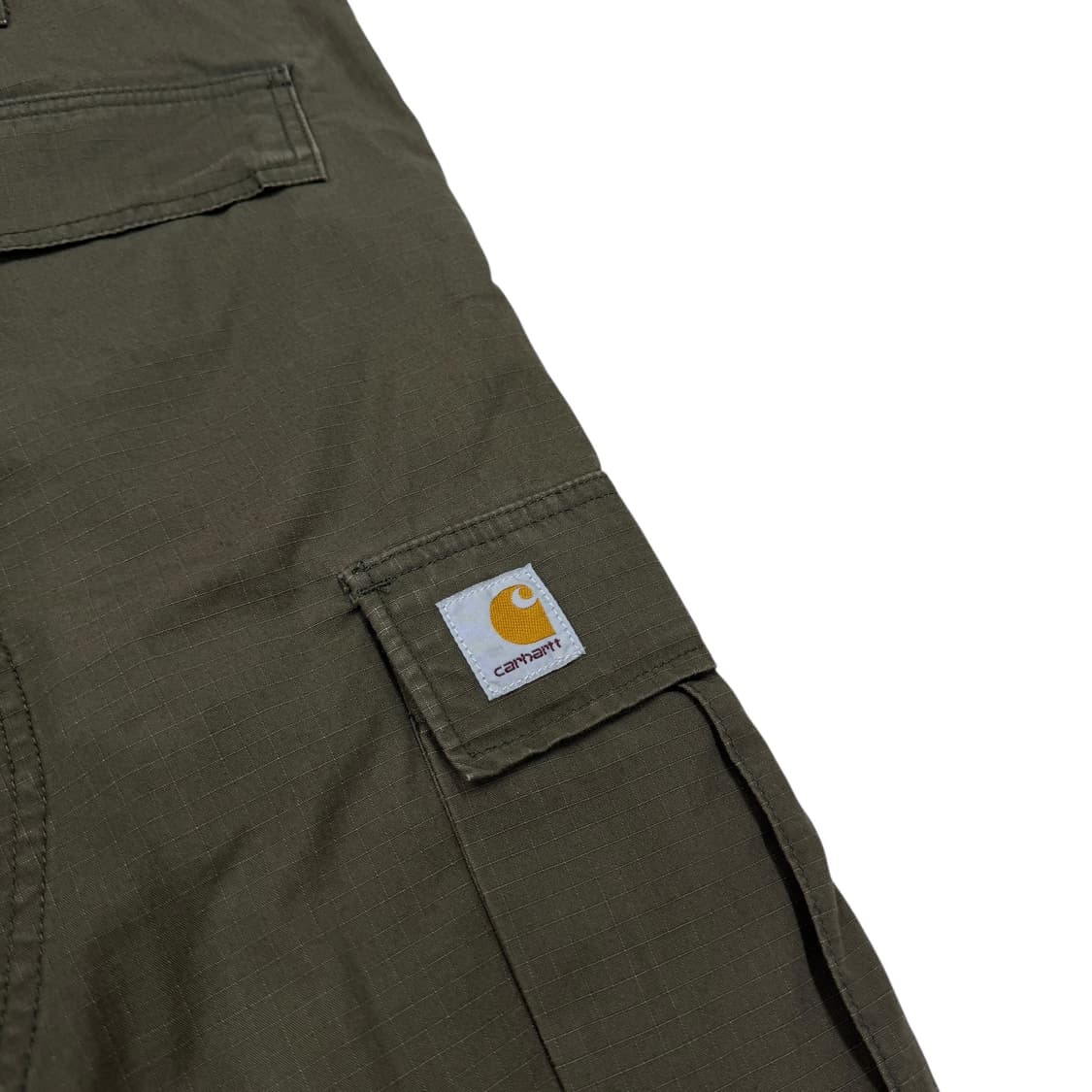 칼하트 WIP 레귤러 카고 하프 쇼츠 반바지 카키 36 상품이미지2