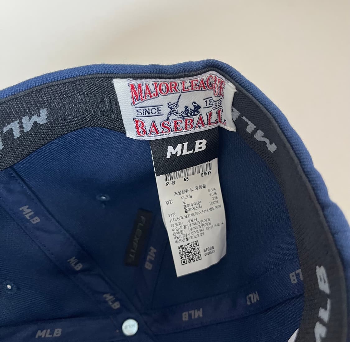 Mlb 볼캡 La 다저스 la dodgers 네이비 소희 모자  사이즈: 상품이미지5