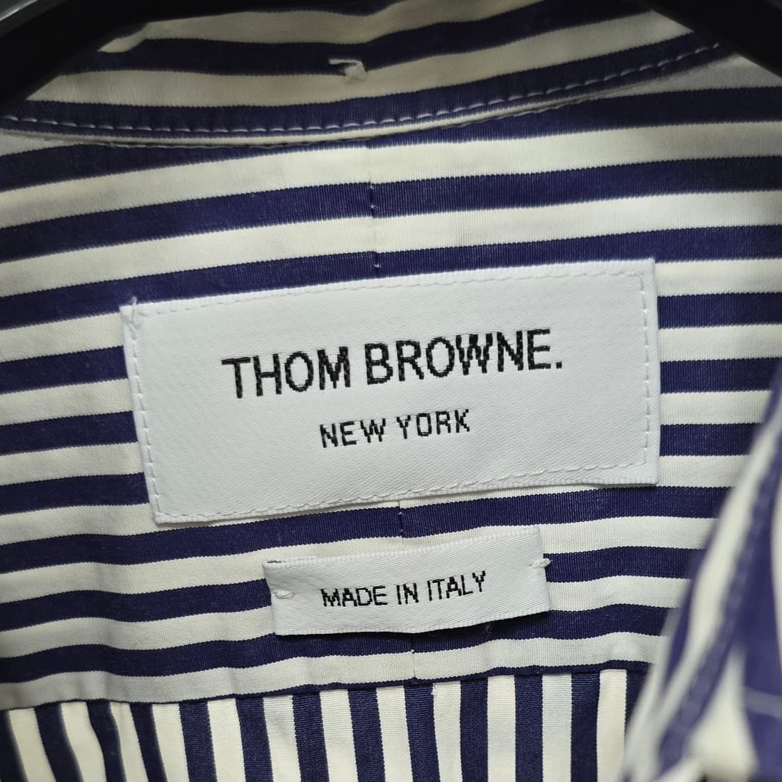 톰브라운 히든 삼선 스트라이프 셔츠 38사이즈 판매 상품이미지2