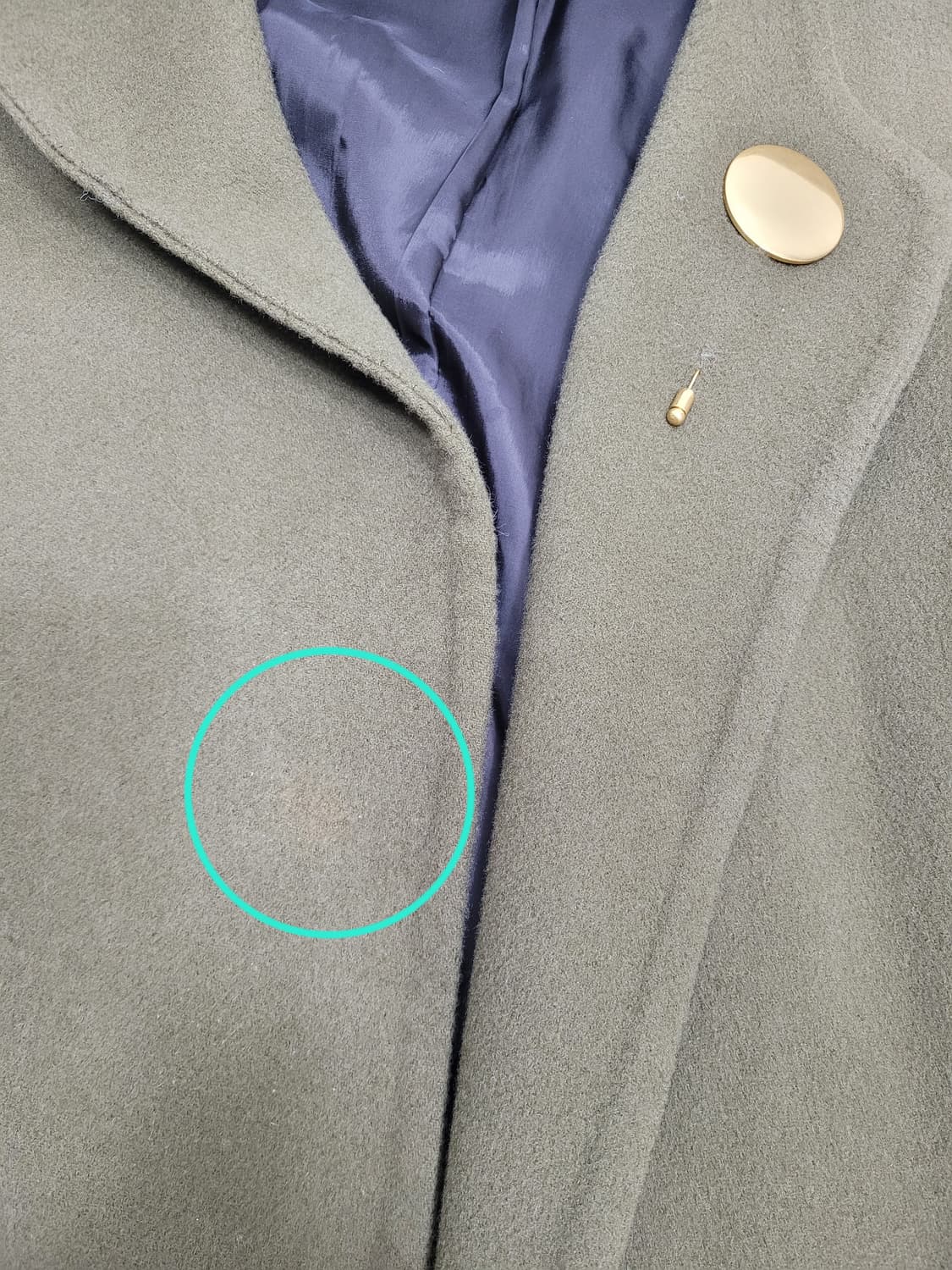 SYSTEM 시스템 핸드메이드 양모 캐시미어 코트/여 88-98-165 상품이미지6