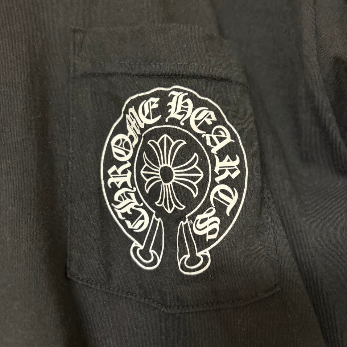 크롬하츠 라스베가스 플로랄 크로스 홀스슈 롱슬리브 긴팔 티셔츠 L 상품이미지3