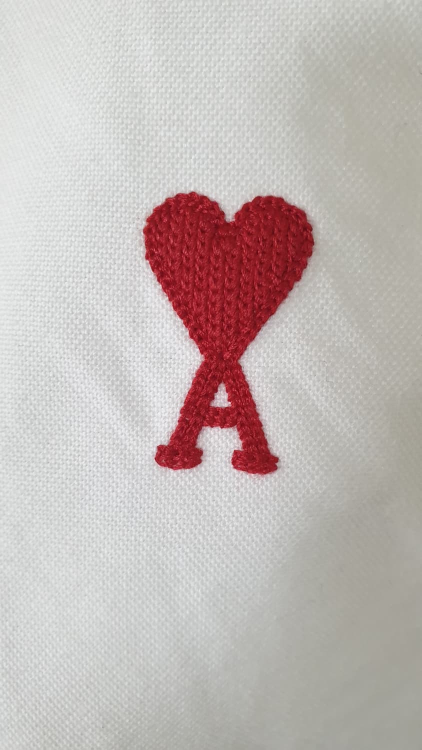 아미 스몰하트 로고 옥스포드 셔츠 40(95사이즈 정도) 상품이미지2