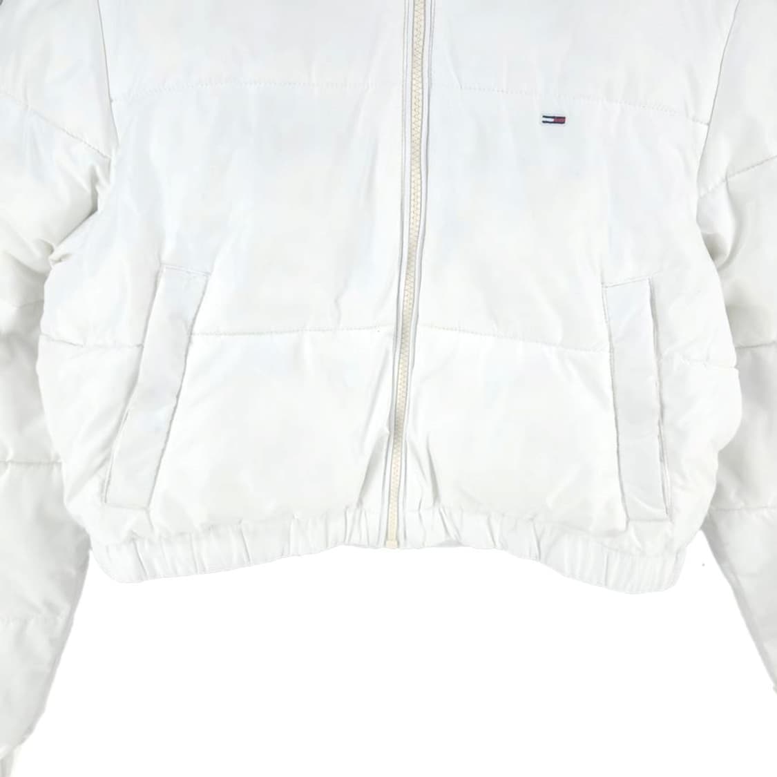[여S]타미힐피거 화이트 폴리충전 크롭 패딩[Y5C-048] 상품이미지3