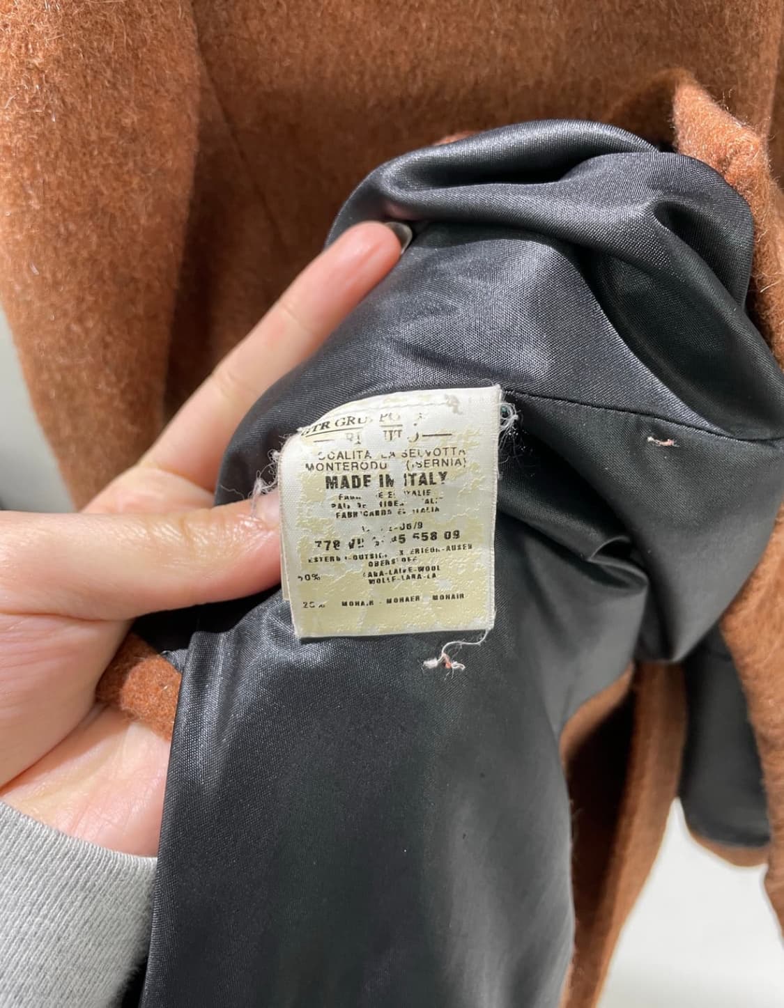 비비안 웨스트우드 모헤어 피코트 상품이미지7