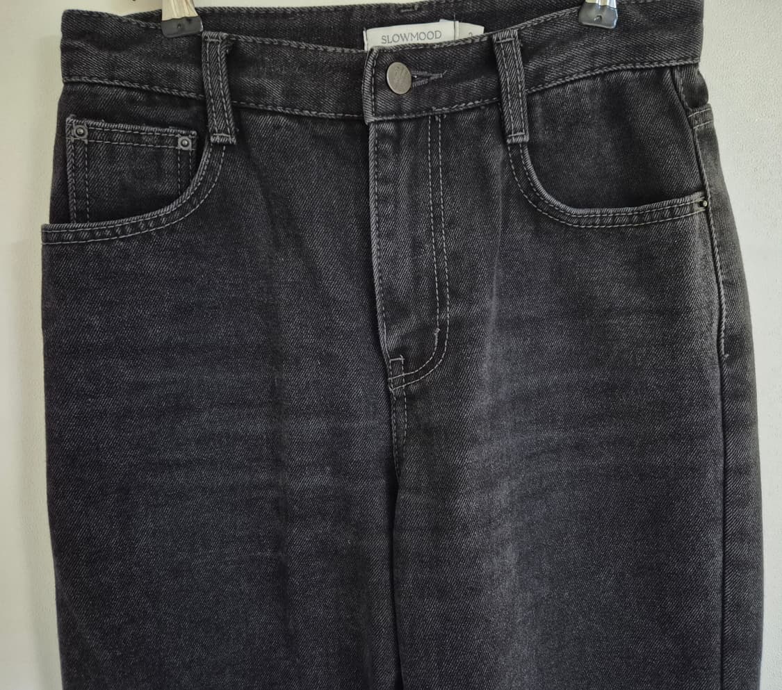 슬로우앤드 기모 데님팬츠(롱XS, 롱S) 상품이미지9