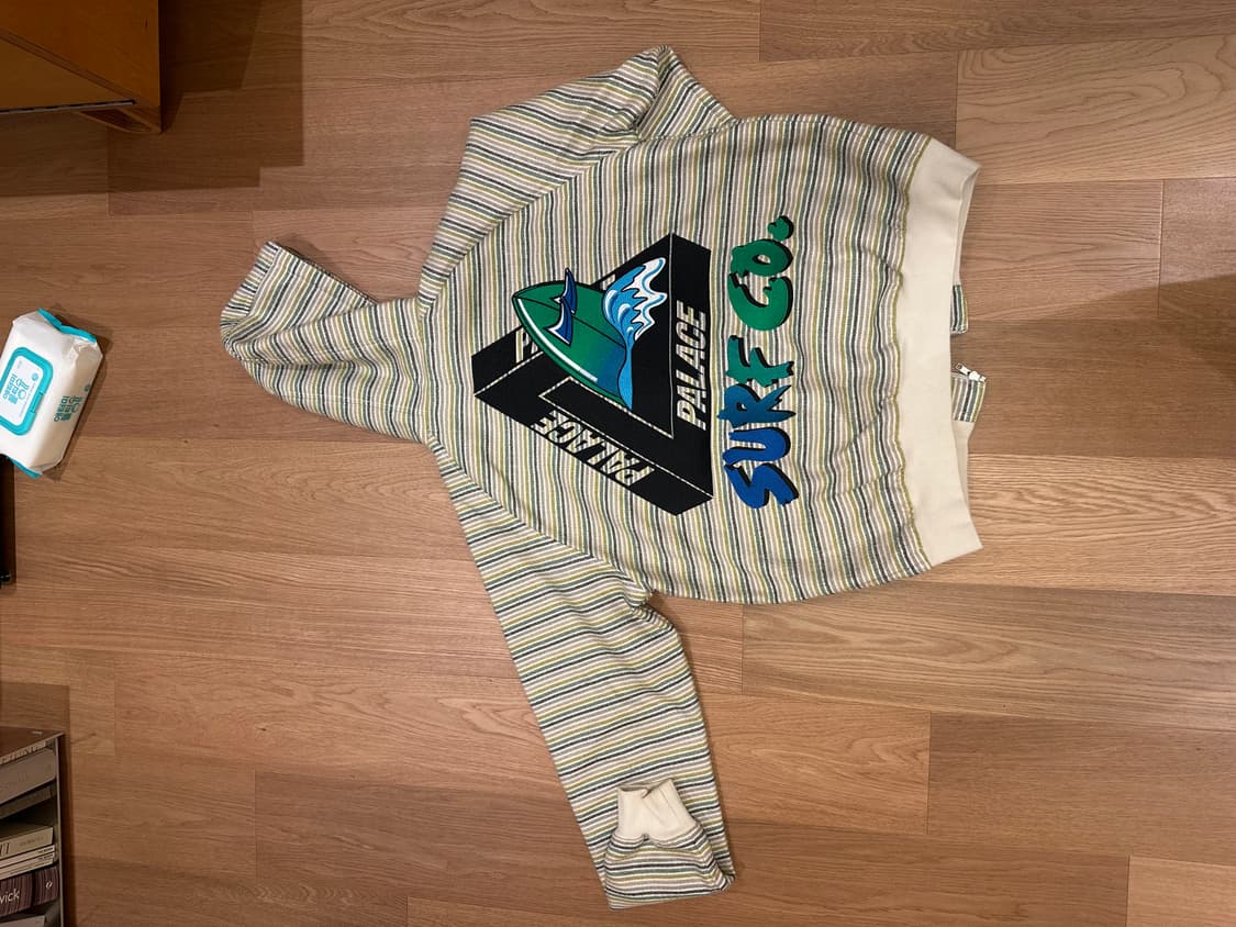 팔라스 서프 코 자켓 그레이 스트라이프 상품이미지3