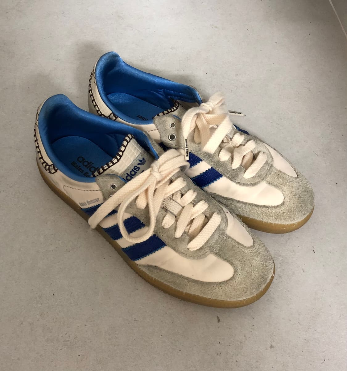아디다스 x 웨일스 보너 삼바 원더 클레이 로얄 블루 235-240 상품이미지2