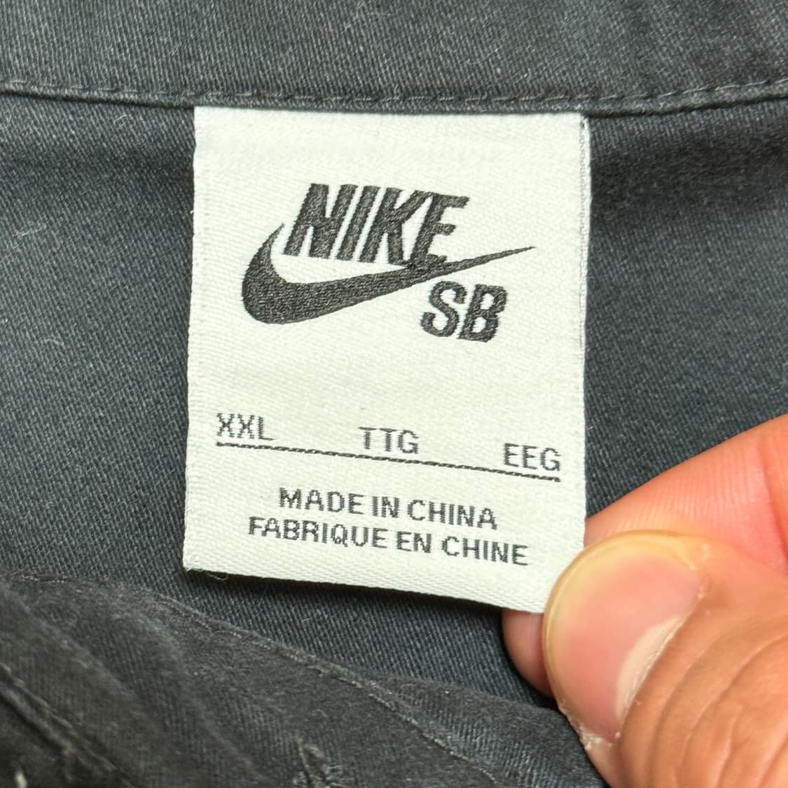 나이키 SB 블랙 스케이트 워크셔츠 2xl 상품이미지4