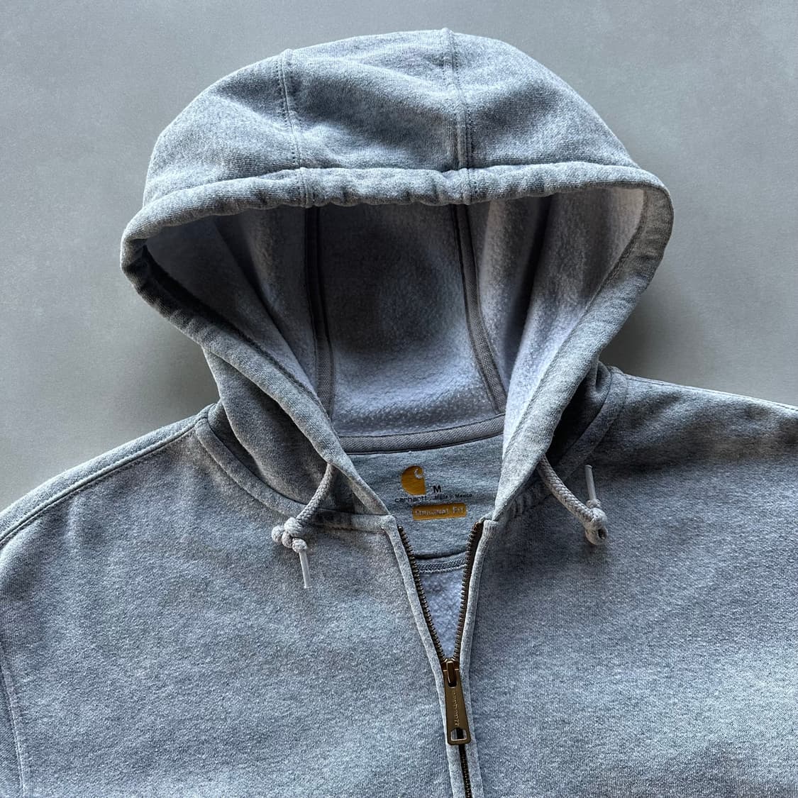 [M-L]칼하트 미드웨이트 그레이 후드집업 상품이미지7