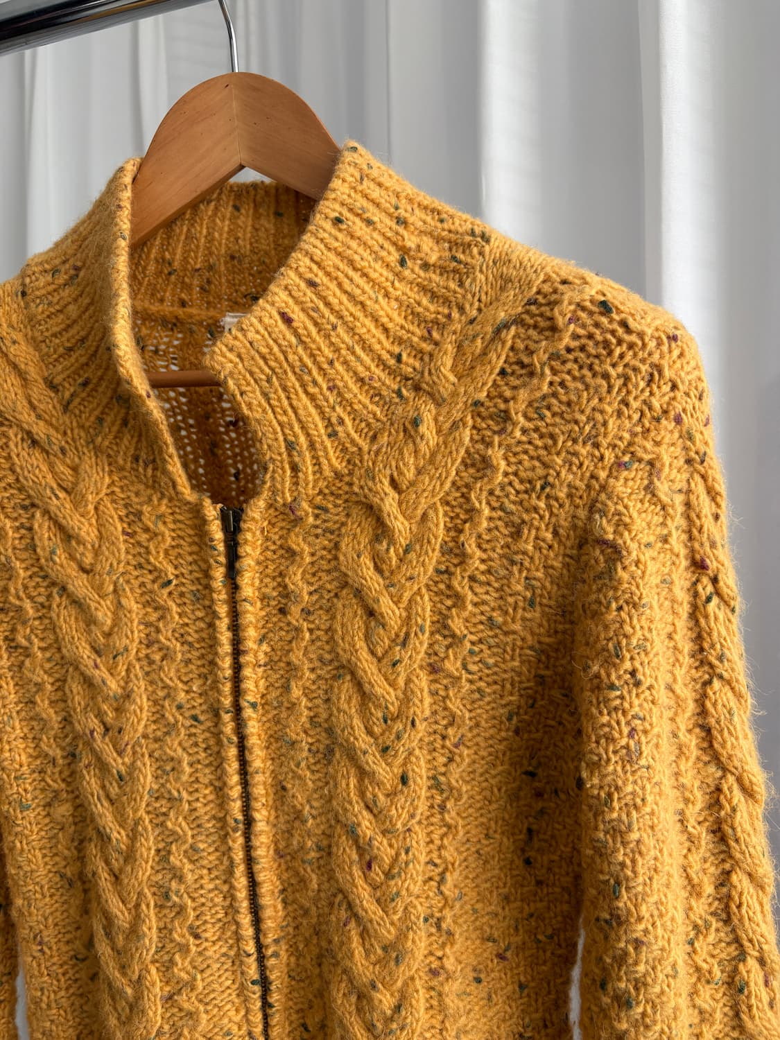 Tess 울 집업 카디건 상품이미지4