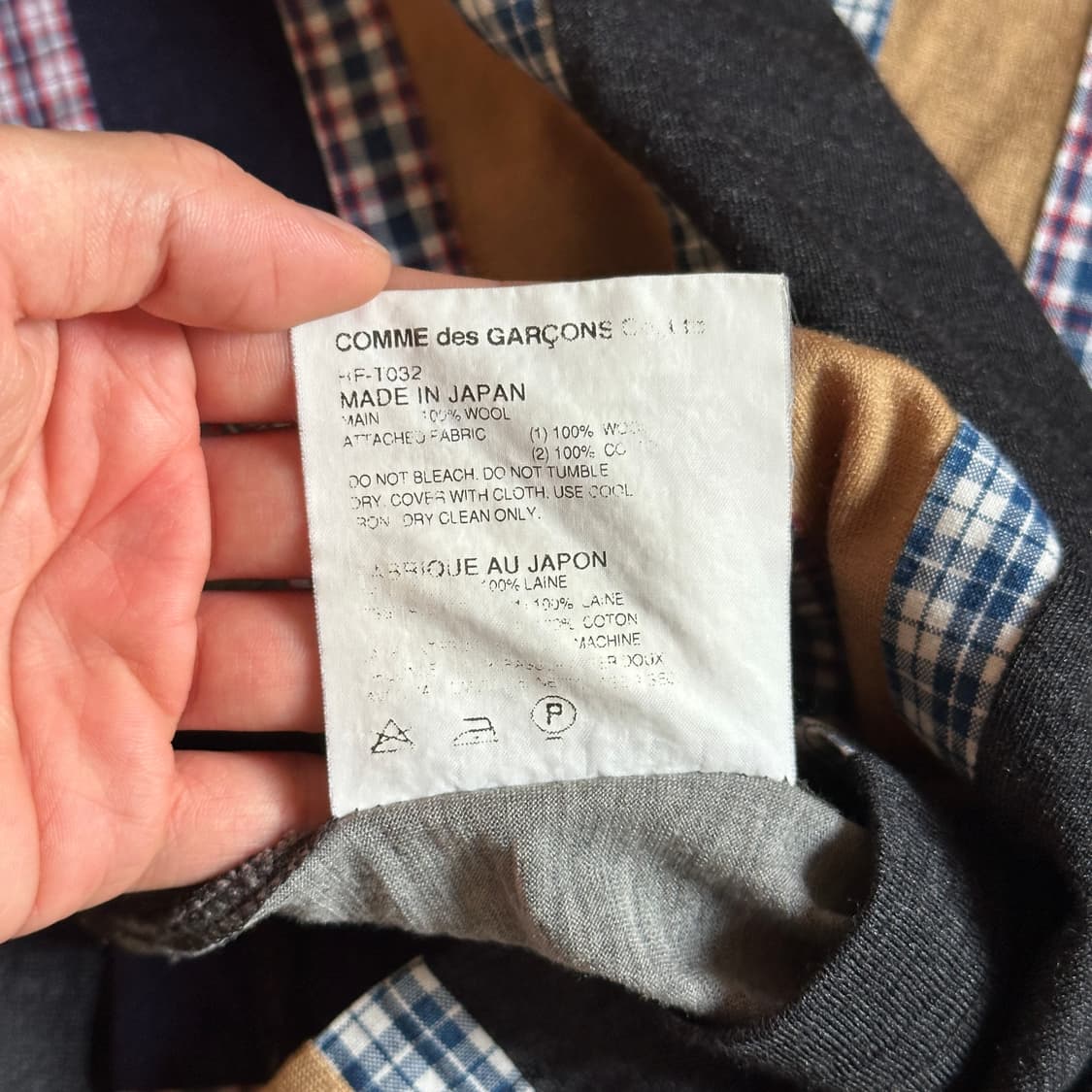 Comme des garcons homme long sleeves 상품이미지6