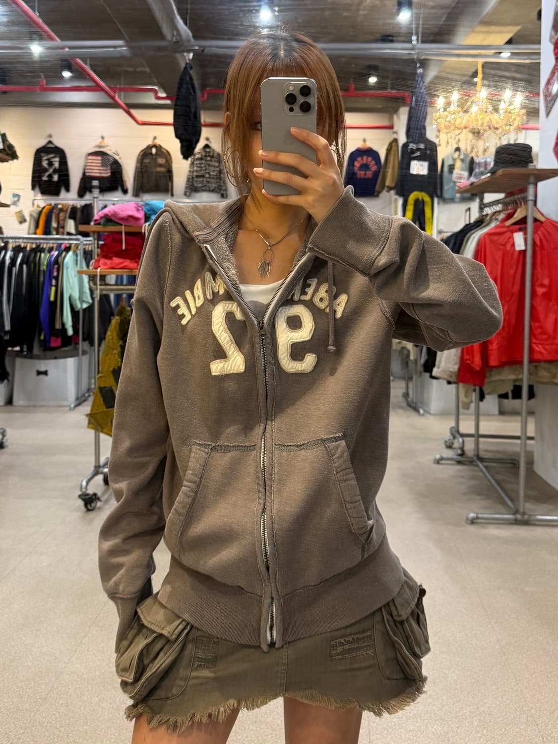 아베크롬비 후드집업 상품이미지3