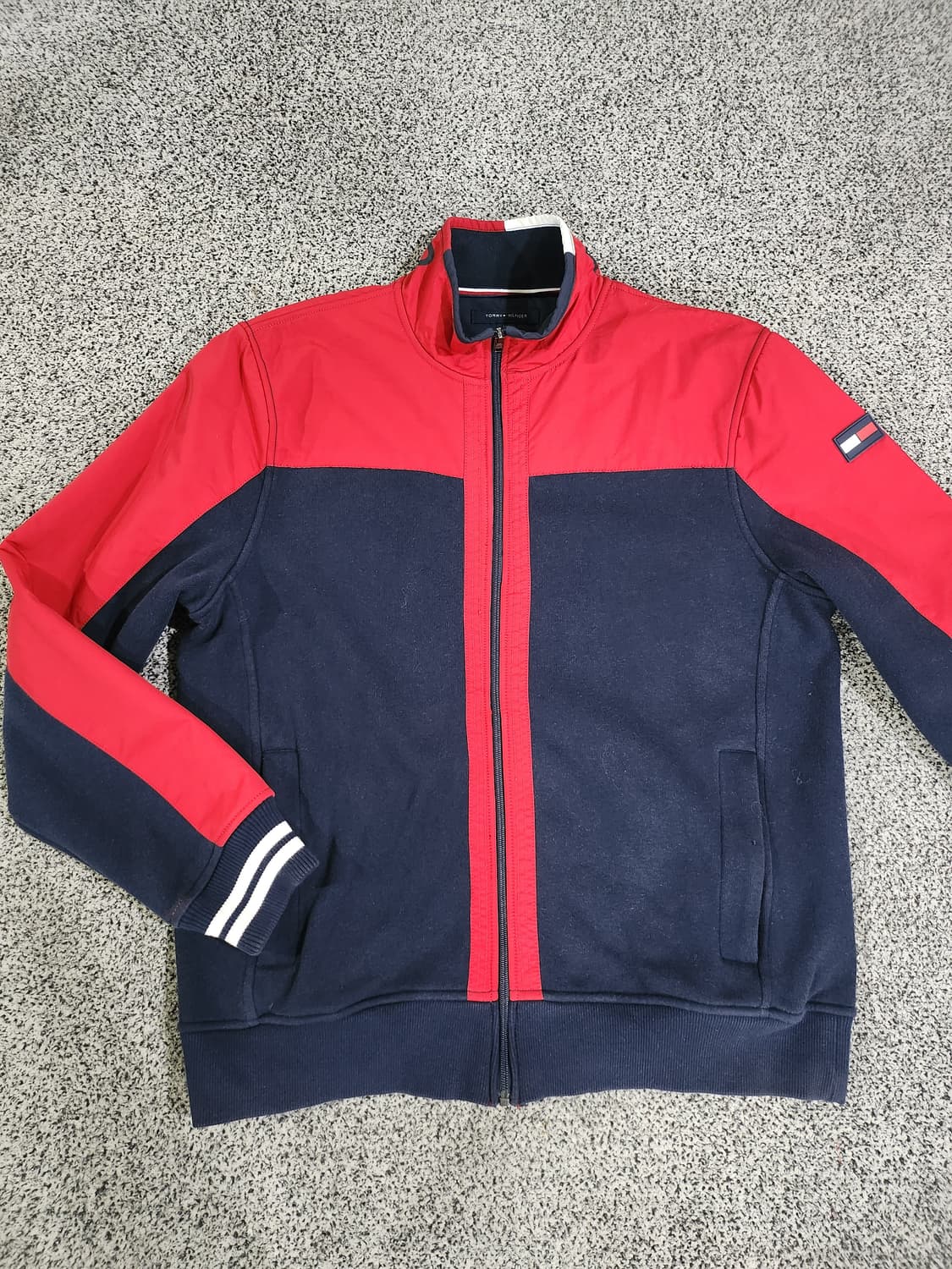 타미 힐피거(Tommy Hilfiger) 배색 집업 자켓 상품이미지1