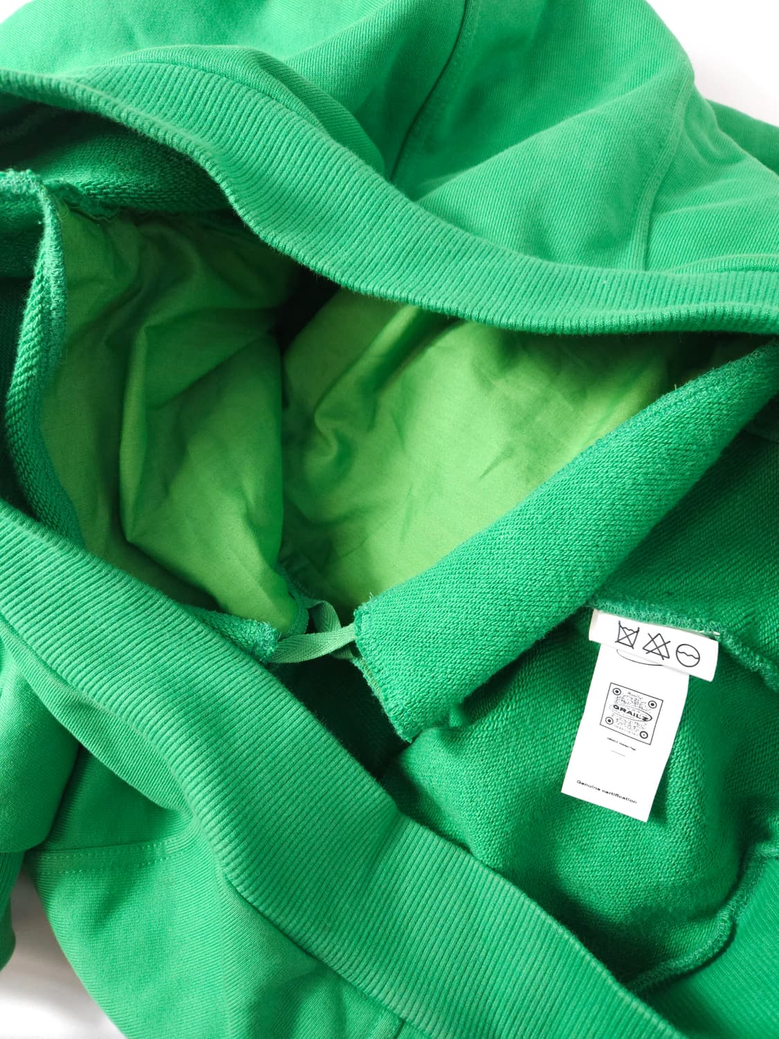 그레일즈 레트로 지오메트리 그린 후드티 테리 1사이즈 이지갭맛 상품이미지4