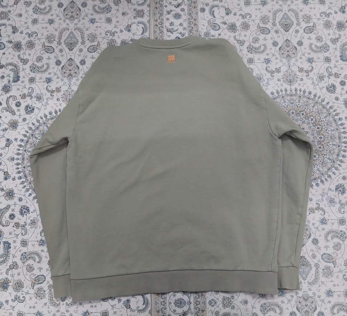 캉골 맨투맨 티셔츠 카키색 L 상품이미지2