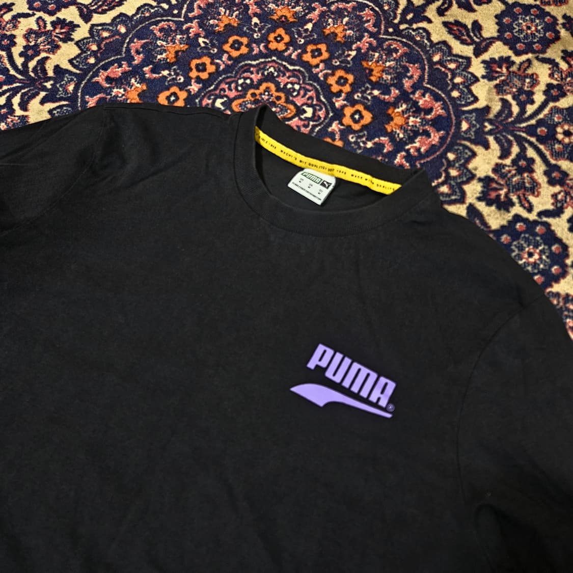 푸마(Puma) 스마일 그래픽 롱 슬리브 티셔츠 상품이미지5