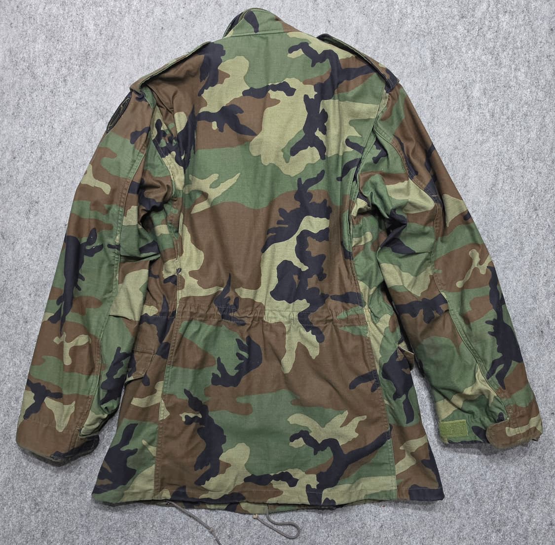 ARMY 오리지널 80s 빈티지 우드랜드 카모 M-65 필드 자켓 S 상품이미지2