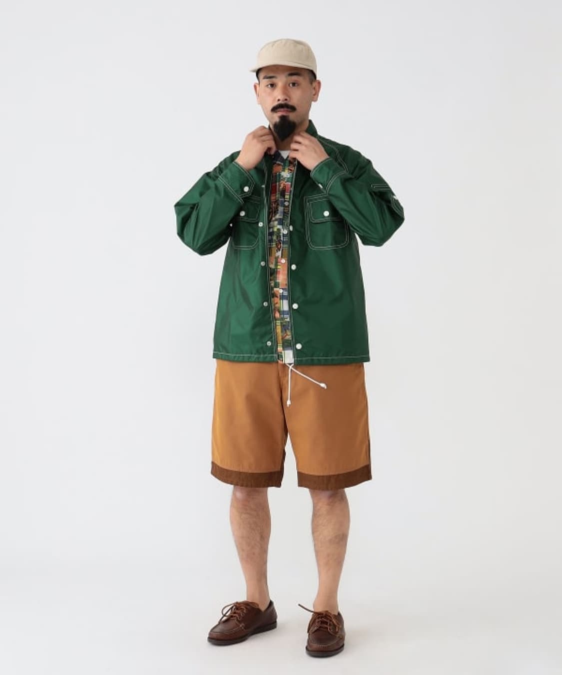 BEAMS PLUS Bright Nylon Shirt Jacket 상품이미지5