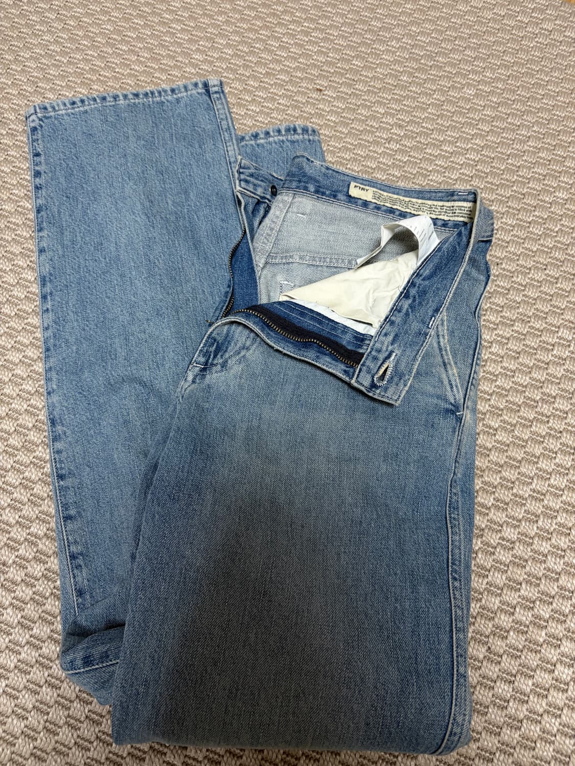 포터리 원워시드컴포트 데님 미드 블루 0 상품이미지2