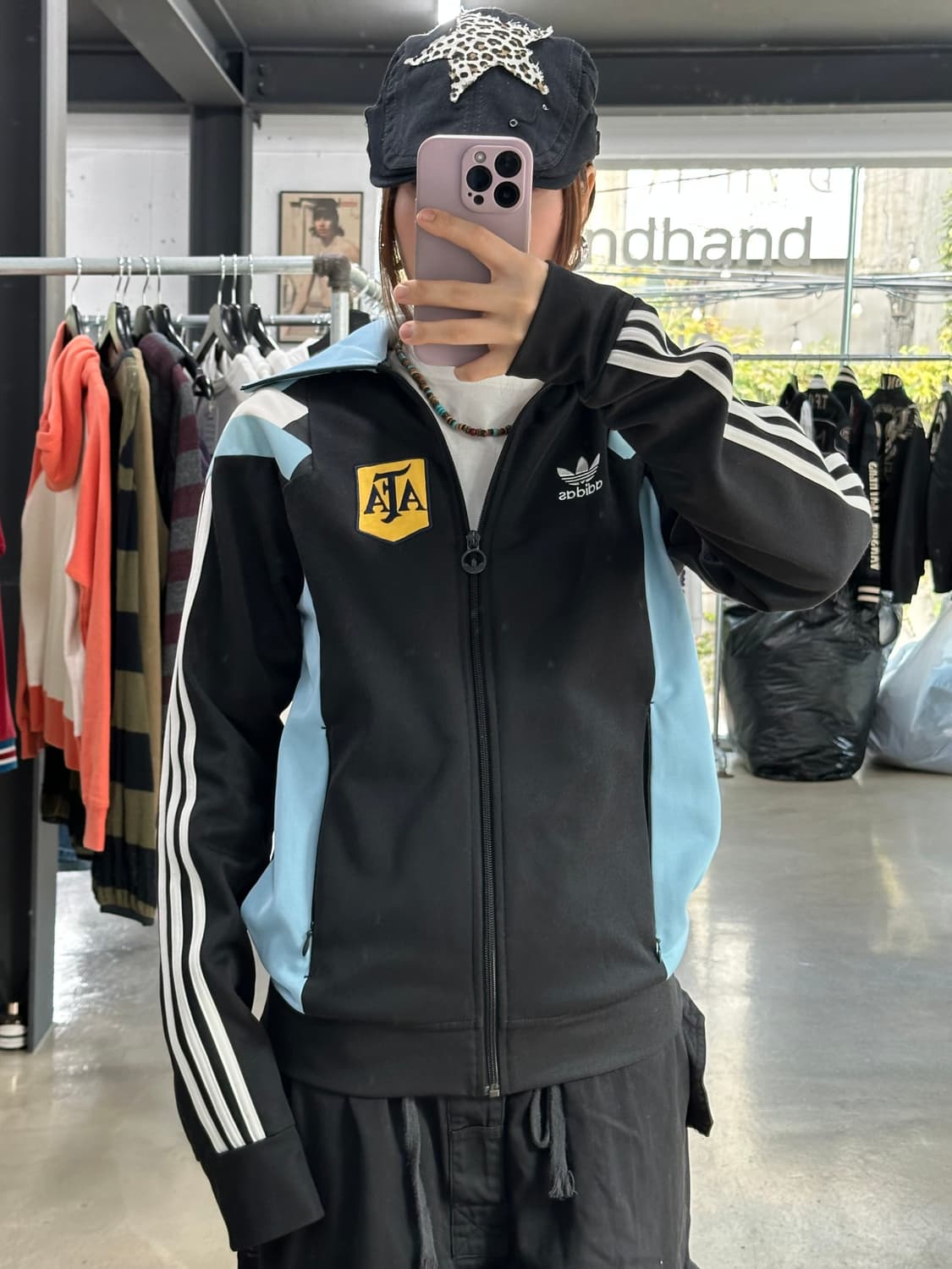 아디다스 아르헨티나 하이넥 트랙져지 상품이미지1