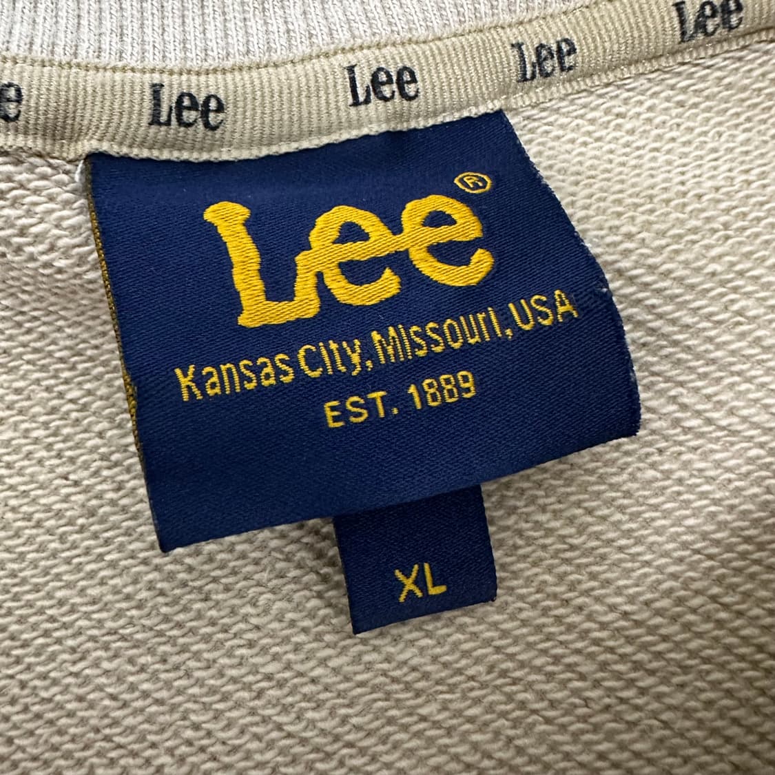 Lee 리 맨투맨 베이직 XL 상품이미지3