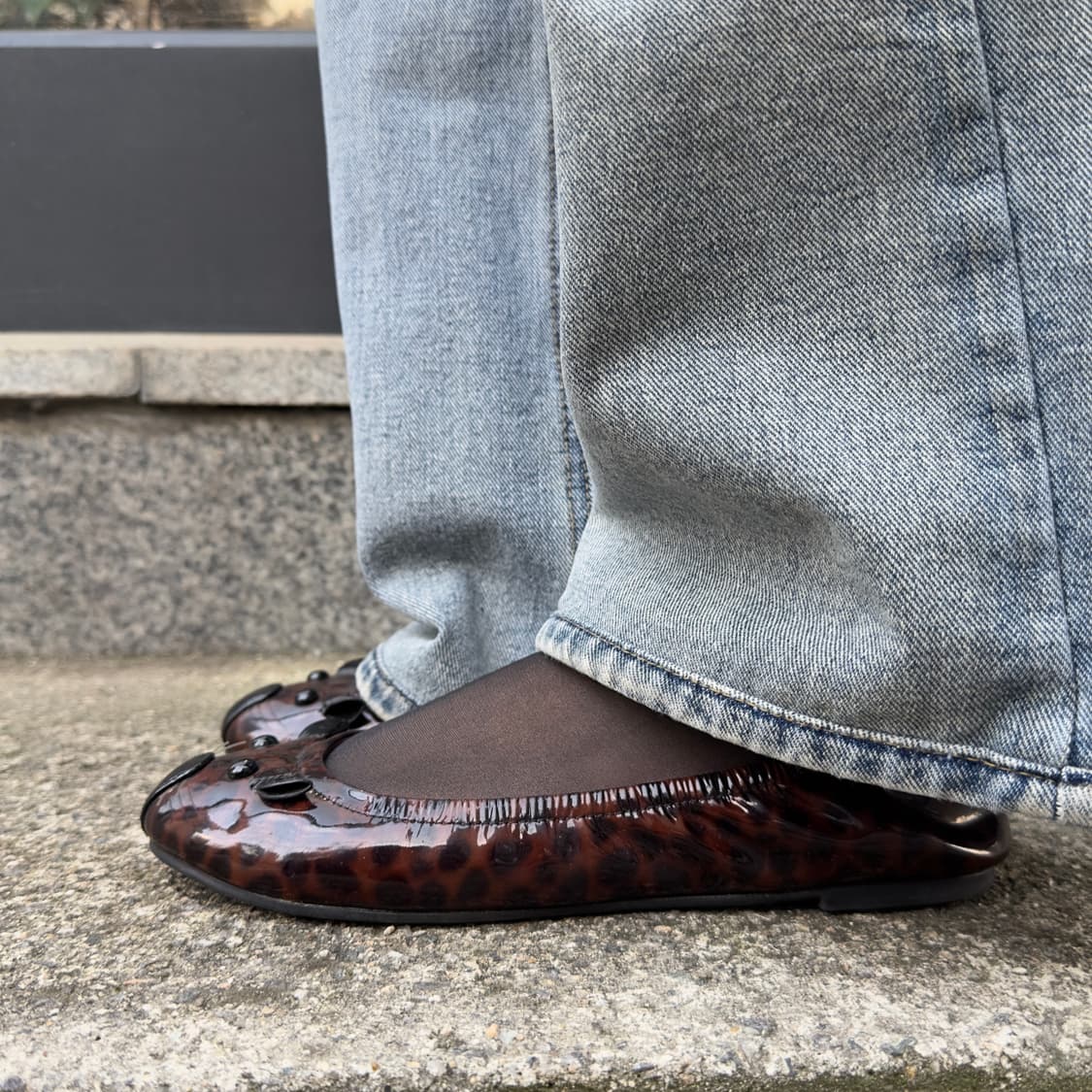 00s 마크 제이콥스 스웨이드 마우스 발레 플랫 상품이미지9