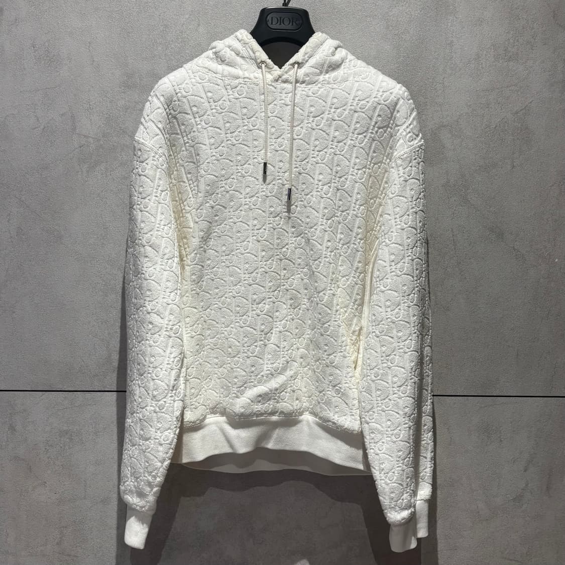 M/디올 오블리크 테리 후드티 상품이미지1