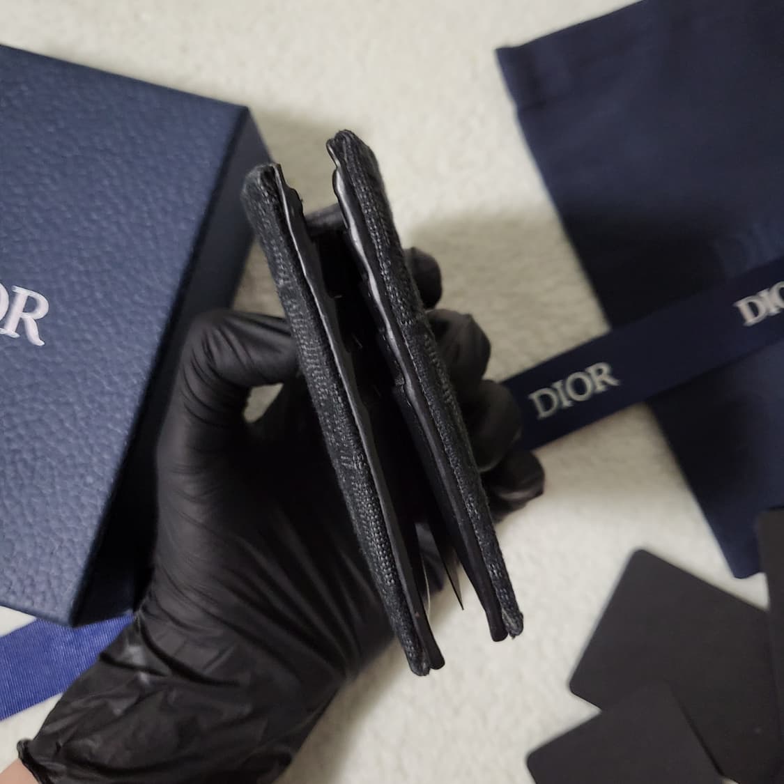 [신형/새상품급] 디올 오블리크 반지갑 상품이미지6