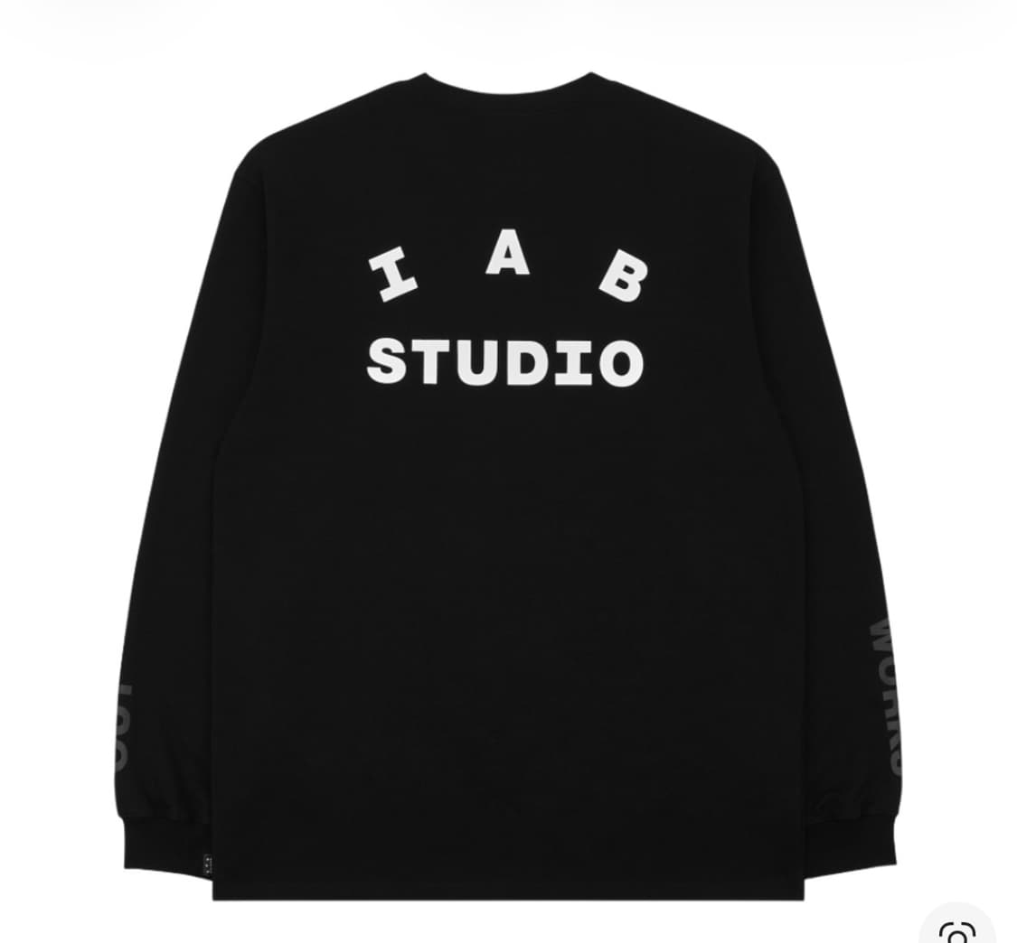 (새상품 L) 아이앱 스튜디오 롱슬리브 블랙 상품이미지1