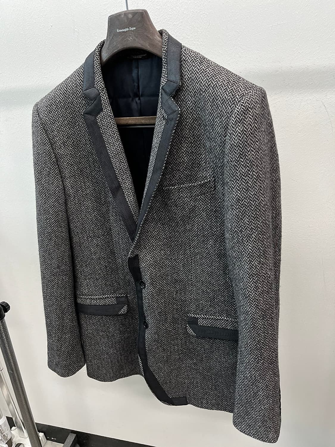 105) 돌체앤가바나 파이핑 헤링본자켓  상품이미지1