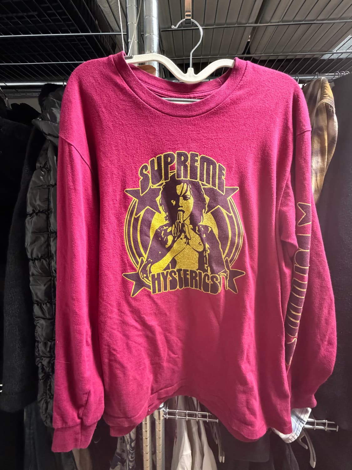 히스테릭글래머X슈프림 롱슬리브 상품이미지1