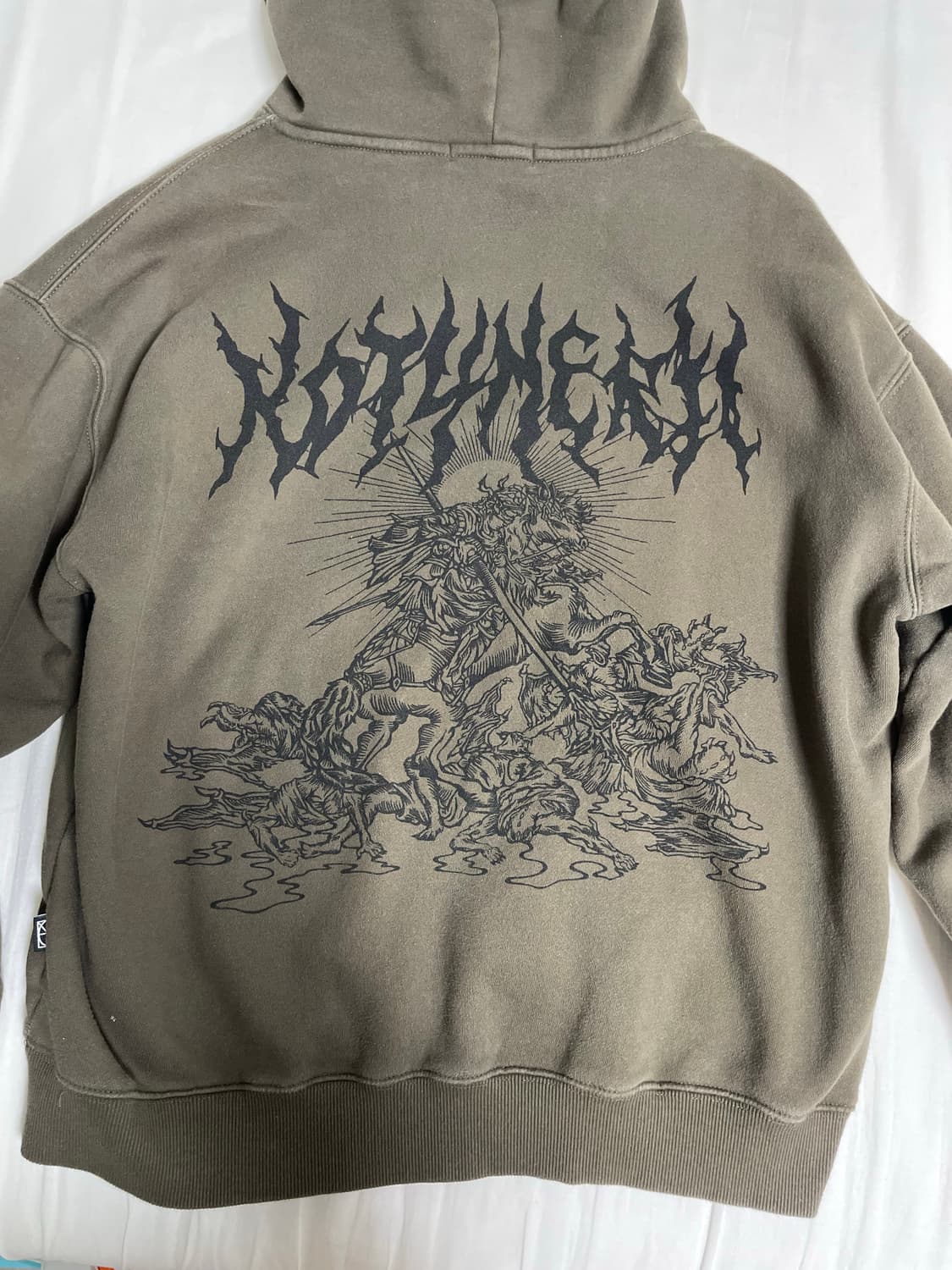 낫포너드 Athena Pullover Hood - Khaki M 상품이미지3