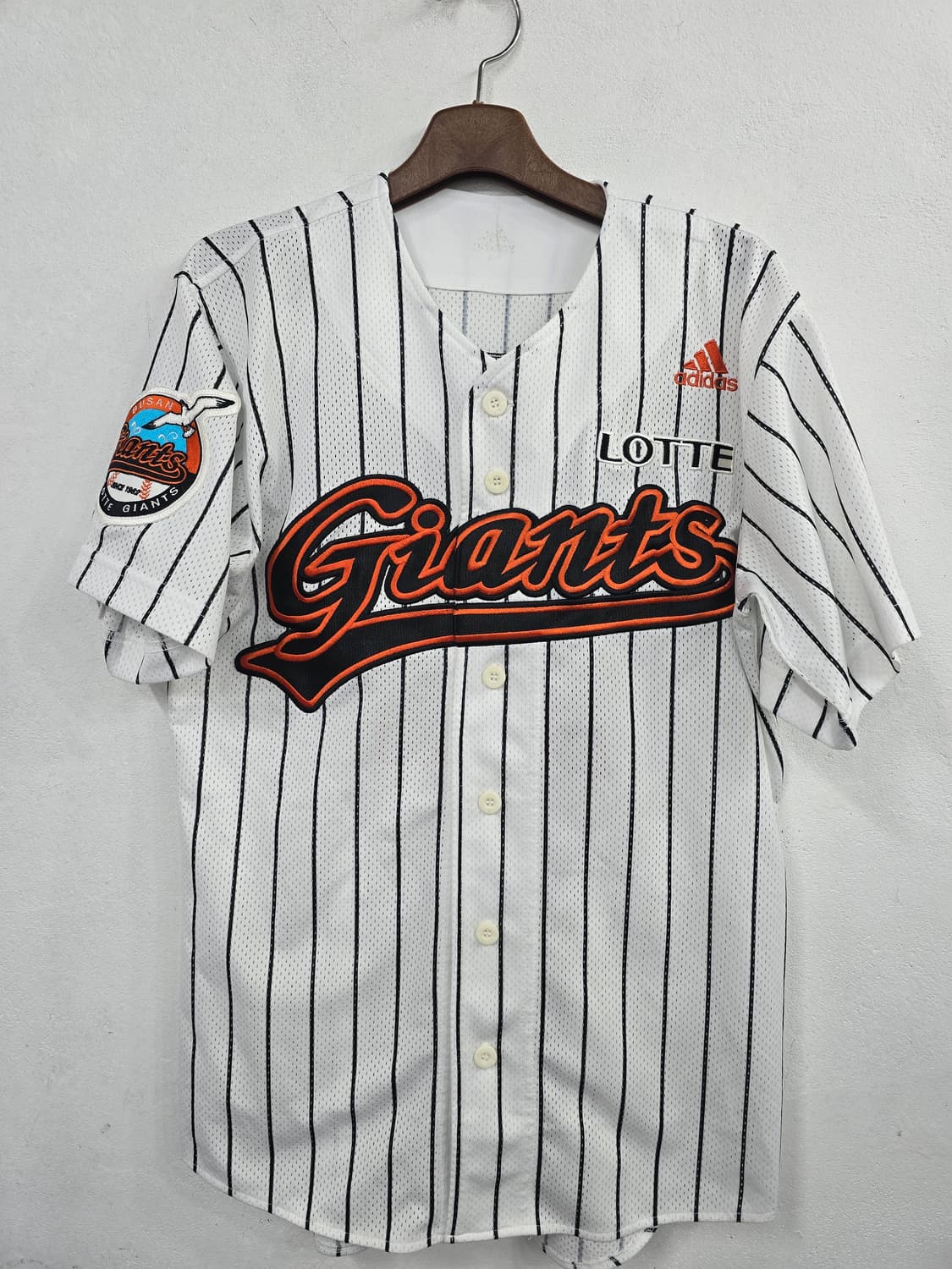 아디다스 롯데 자이언츠 유니폼 스트라이프85 상품이미지1