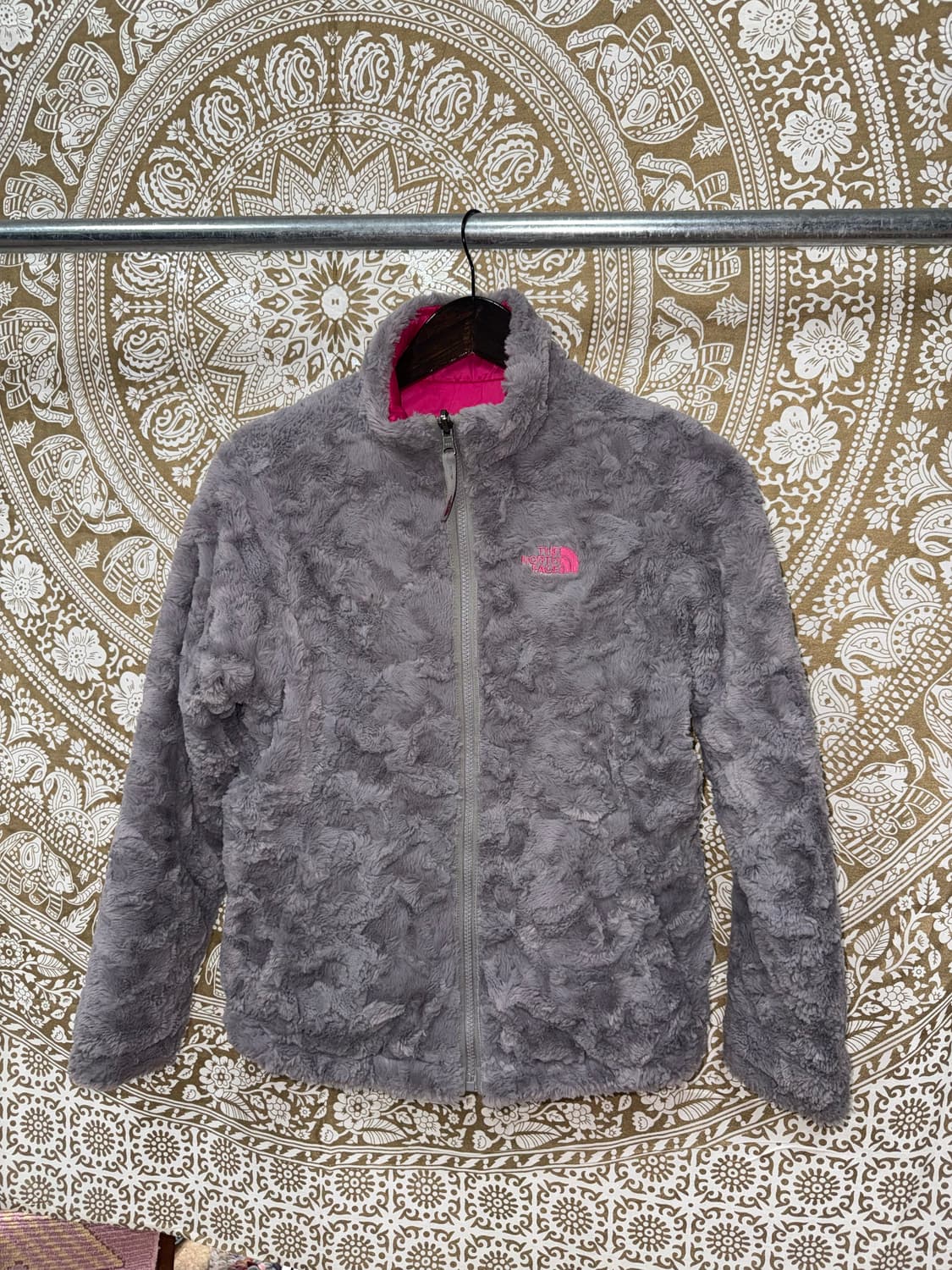 노스페이스 여성 리버시블 후리스 경량패딩  상품이미지3