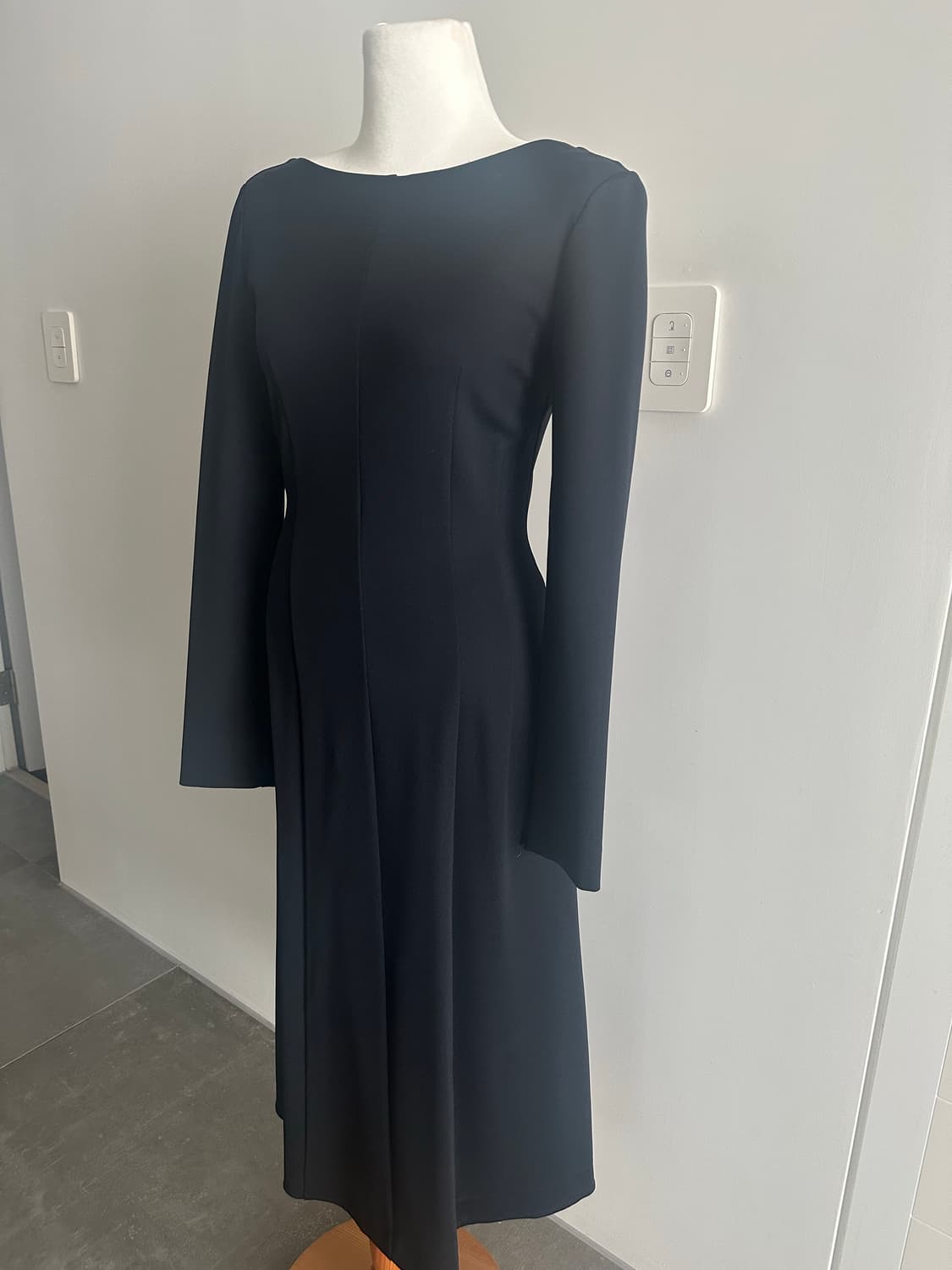 질샌더 오픈백 미디 원피스 상품이미지3