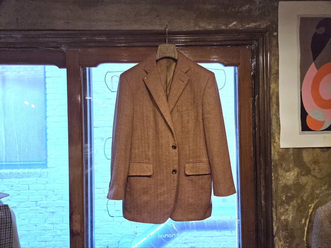 아쿠아스큐텀 브리티시커팅 트위드자켓  상품이미지1